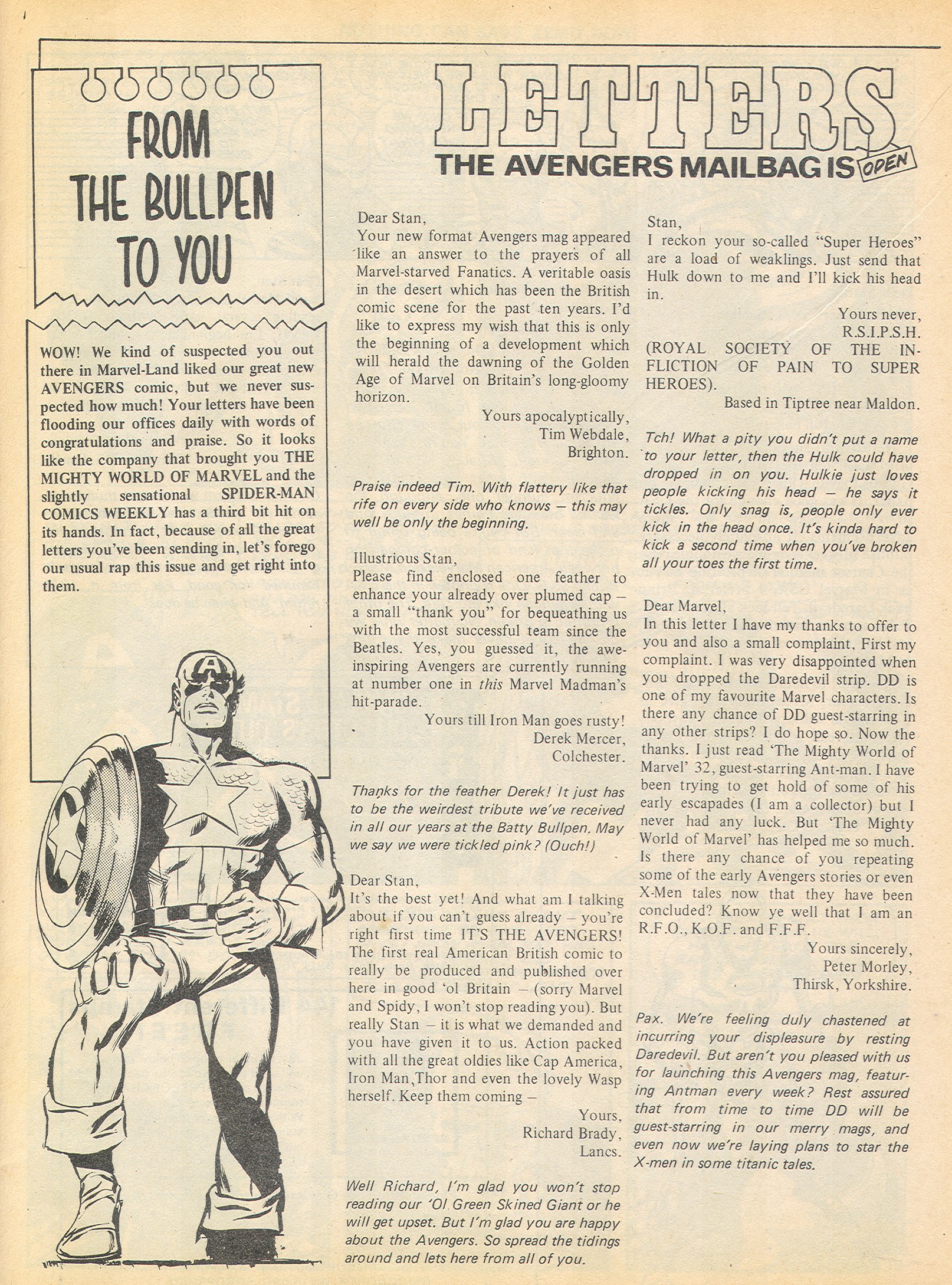 Read online The Avengers (1973) comic -  Issue #4 - 11
