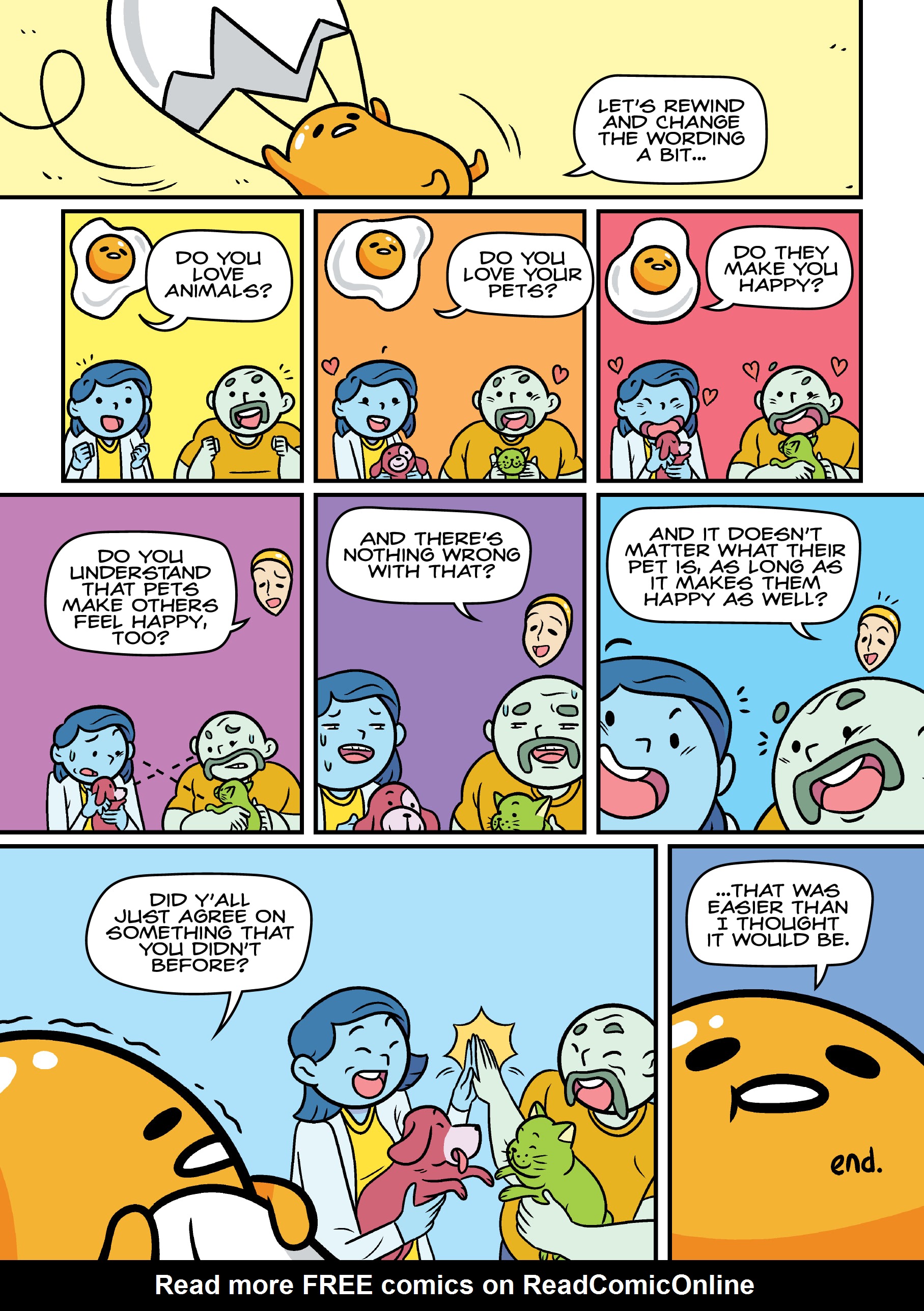 Read online Gudetama comic -  Issue # Mindfulness for the Lazy - 17