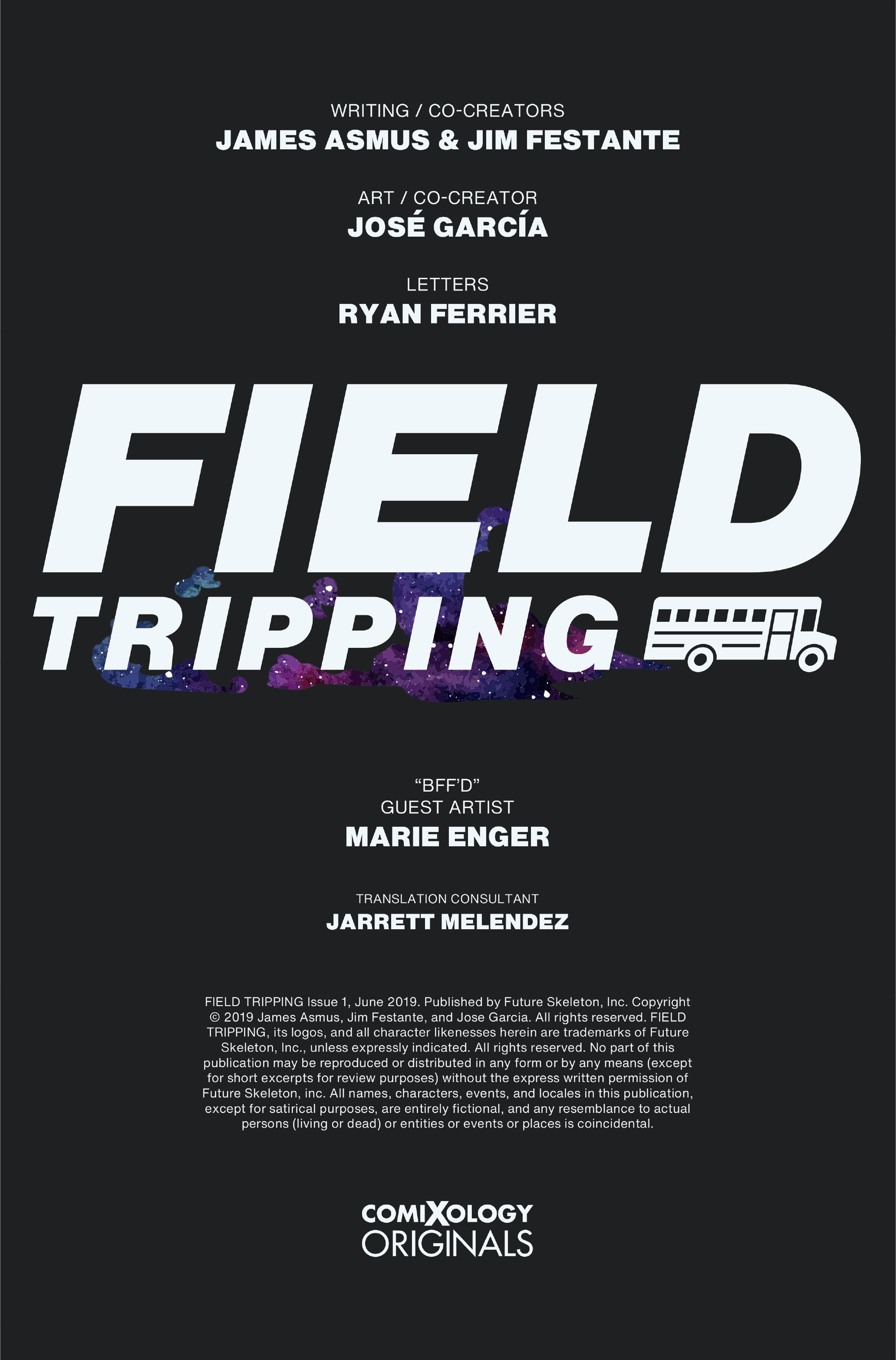 Read online Field Tripping comic -  Issue #1 - 2