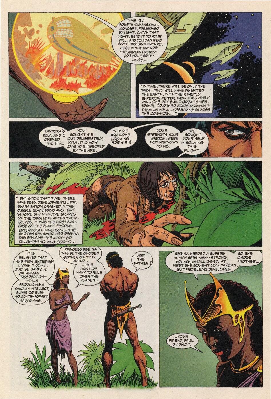 Read online Tarzan (1996) comic -  Issue #4 - 12