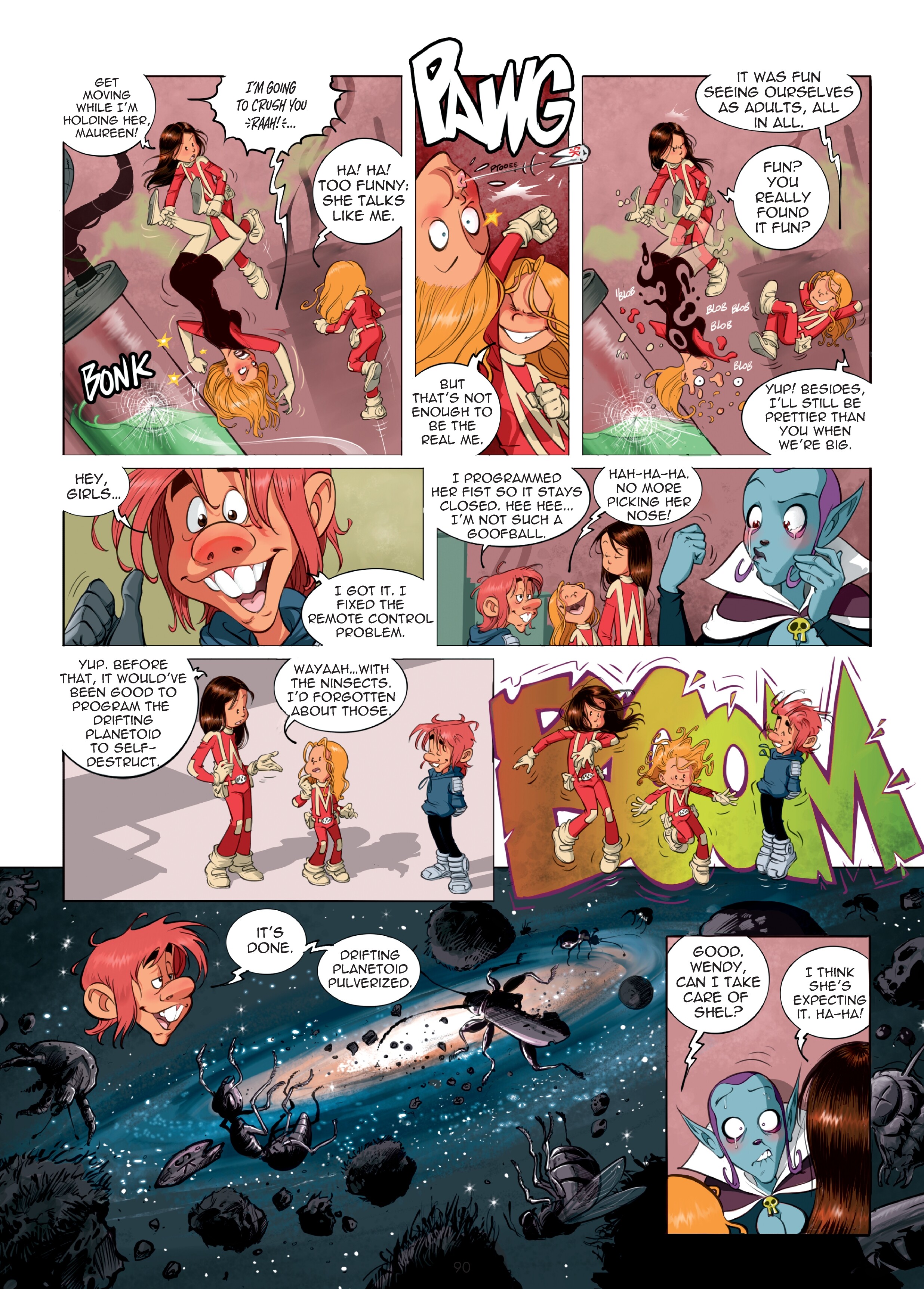Read online The Super Sisters comic -  Issue # TPB - 91