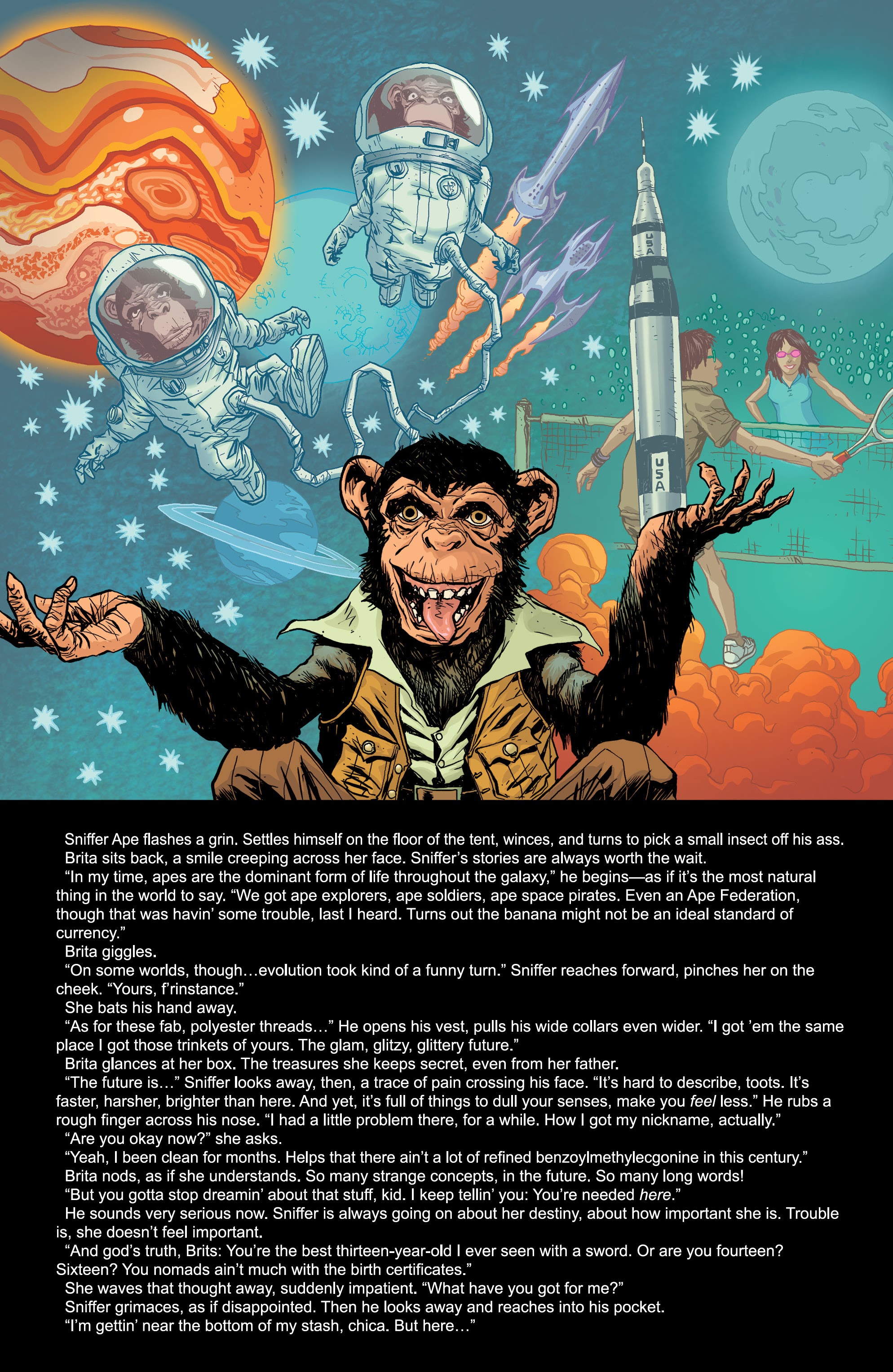 Read online Captain Ginger Season 2 comic -  Issue #5 - 37