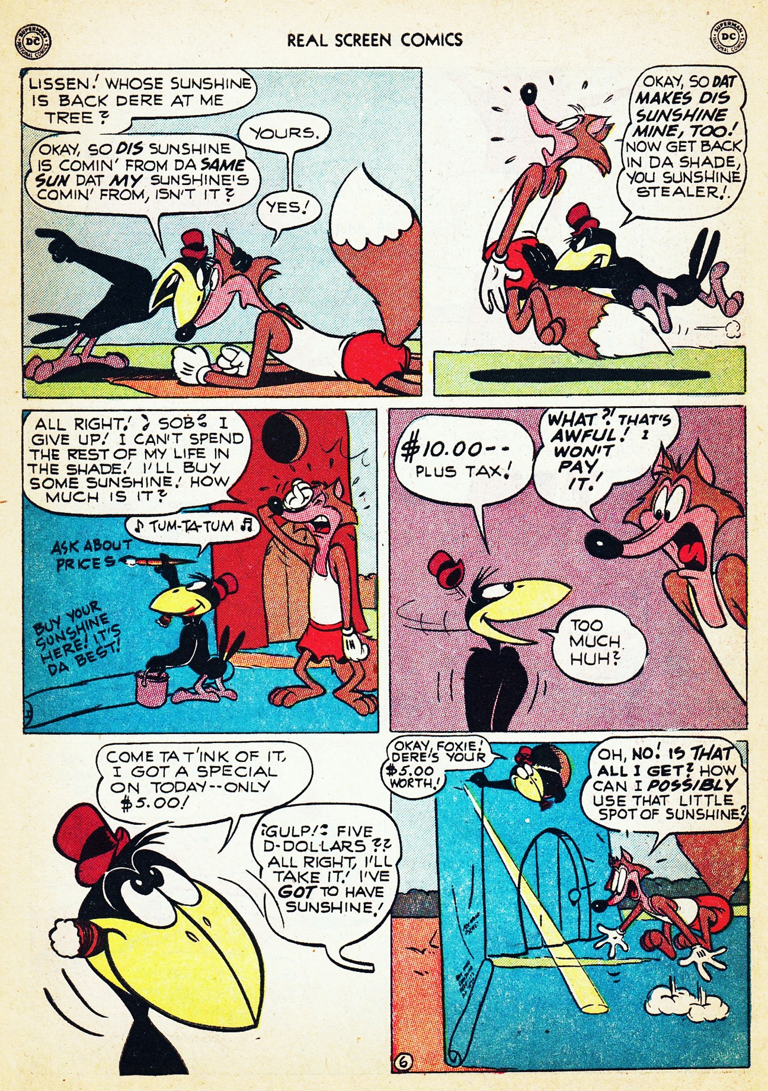 Read online Real Screen Comics comic -  Issue #34 - 8
