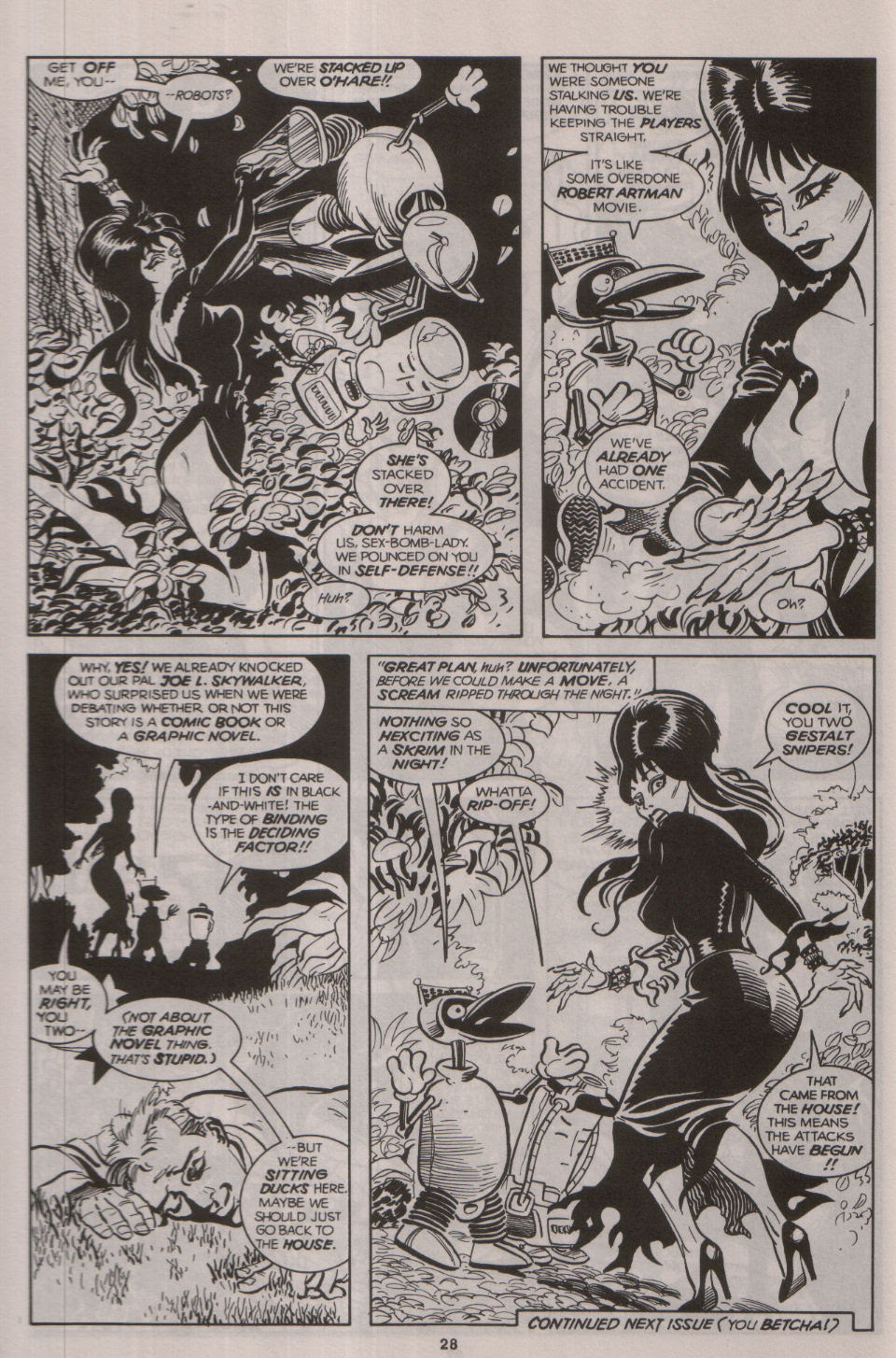 Read online Elvira, Mistress of the Dark comic -  Issue #19 - 26