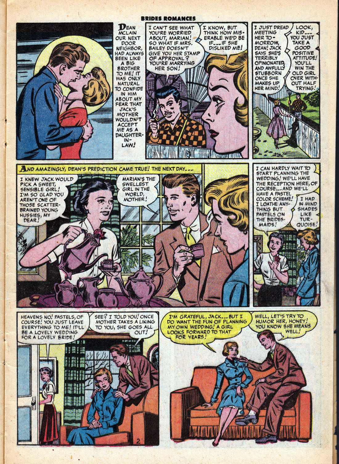 Read online Brides Romances comic -  Issue #6 - 13