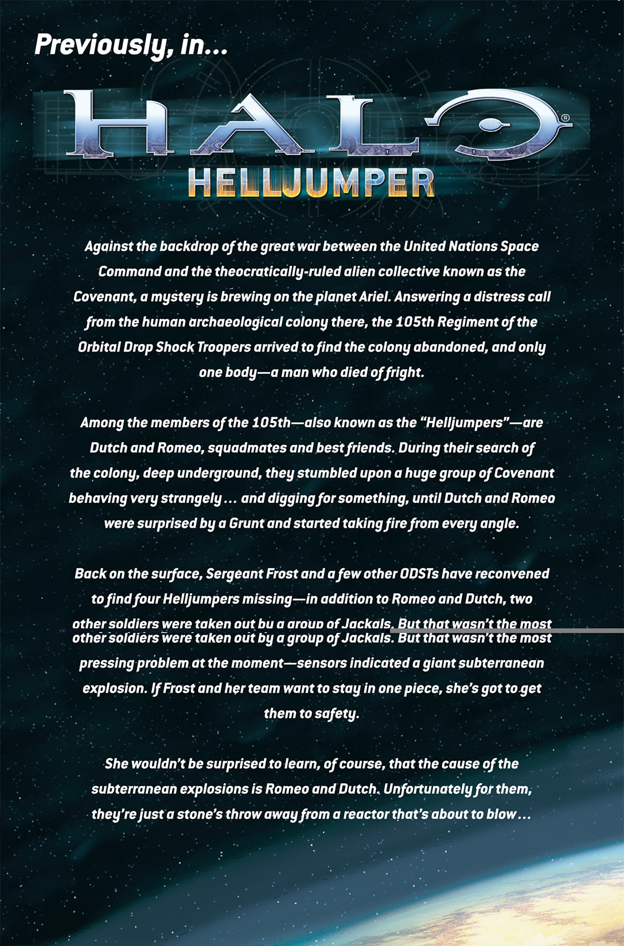Read online Halo: Helljumper comic -  Issue # Full - 53