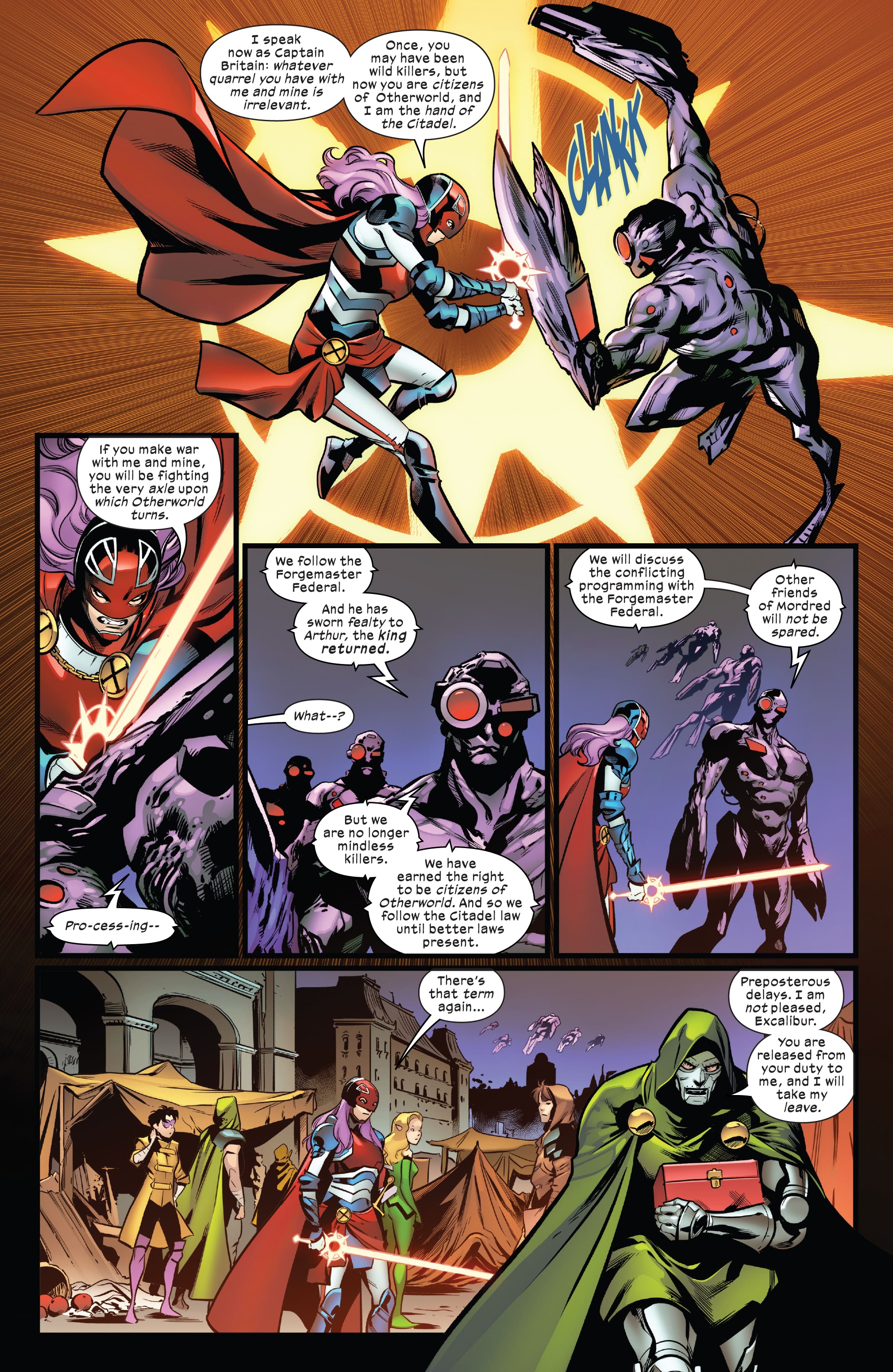 Read online Excalibur (2019) comic -  Issue #23 - 23