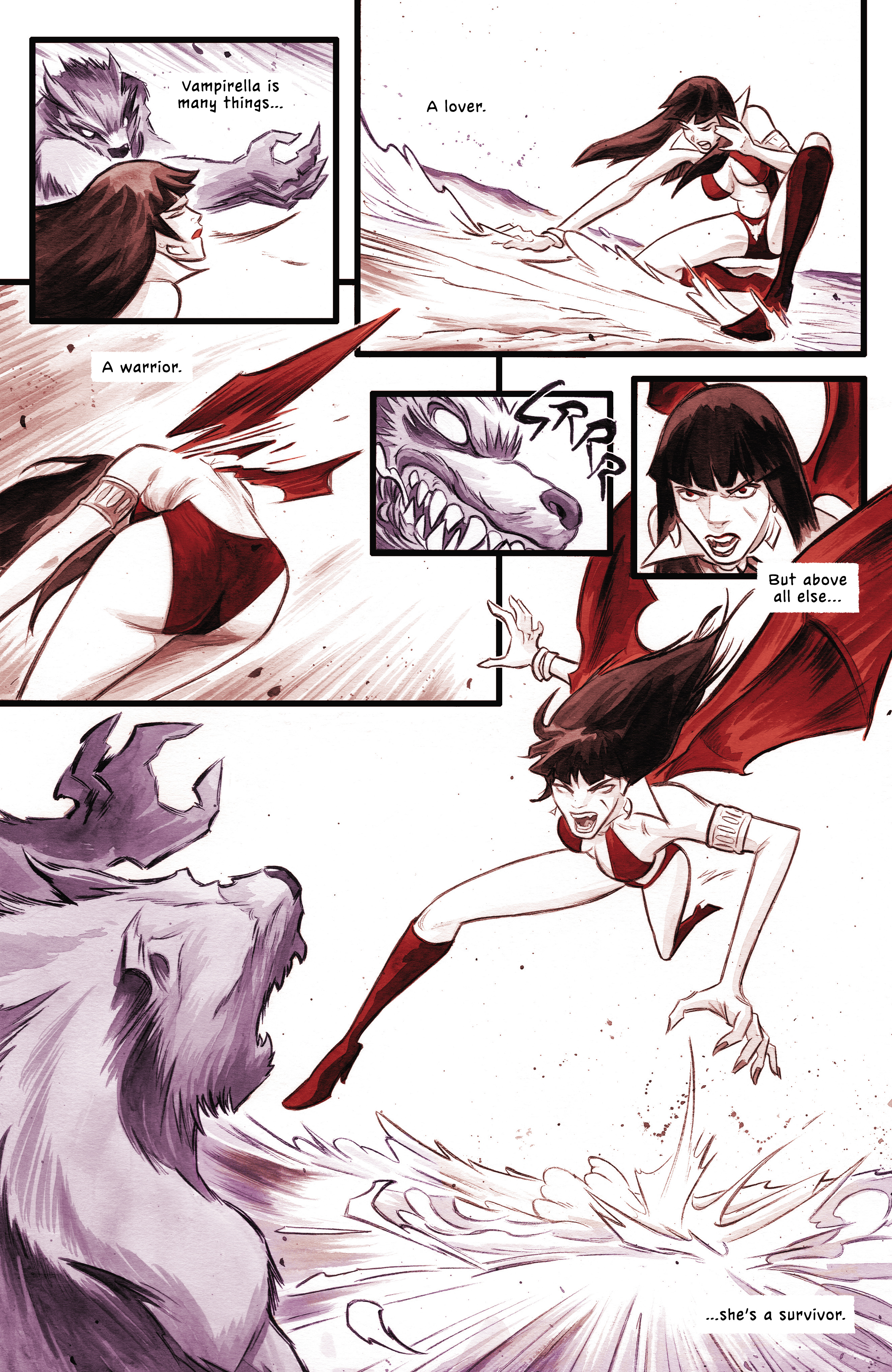 Read online Vampirella: Dead Flowers comic -  Issue #2 - 11