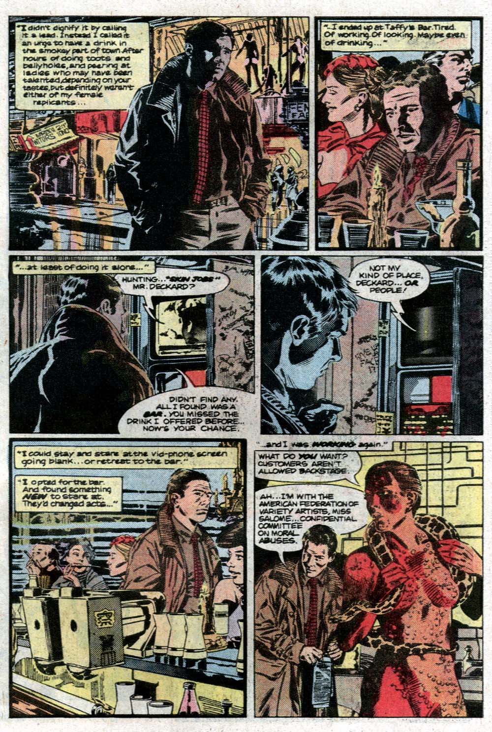 Read online Blade Runner comic -  Issue #1 - 20