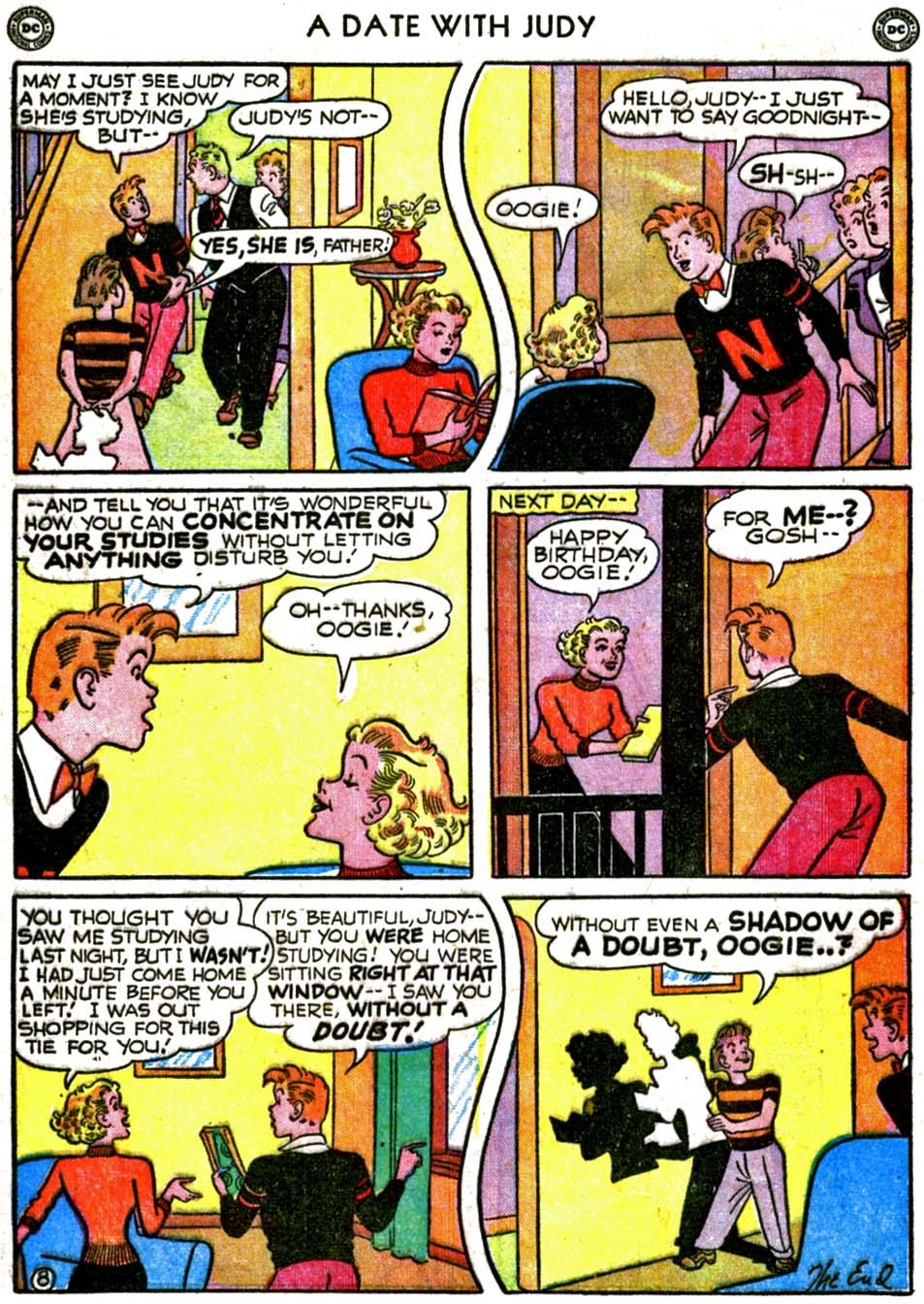 Read online A Date with Judy comic -  Issue #21 - 10