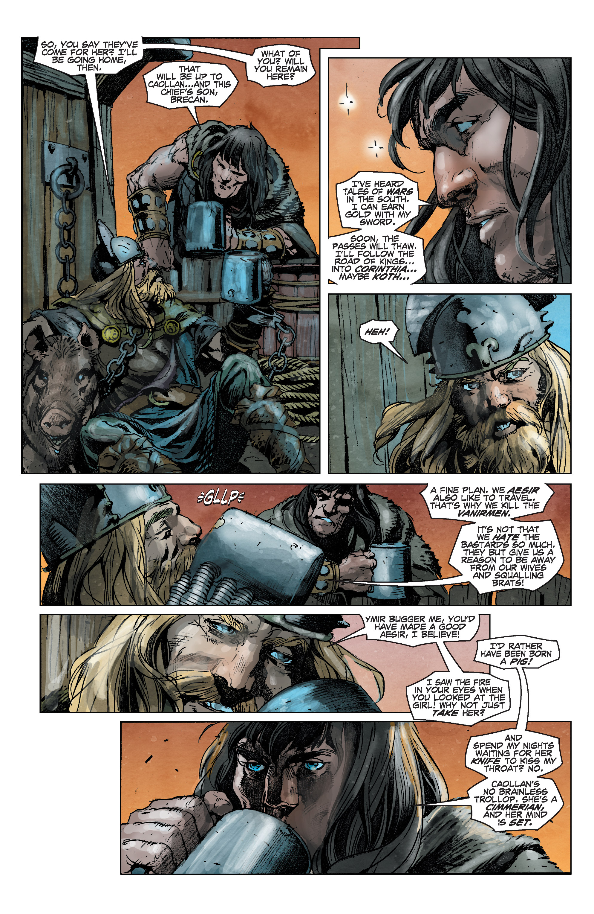 Read online Conan Chronicles Epic Collection comic -  Issue # TPB Return to Cimmeria (Part 5) - 43