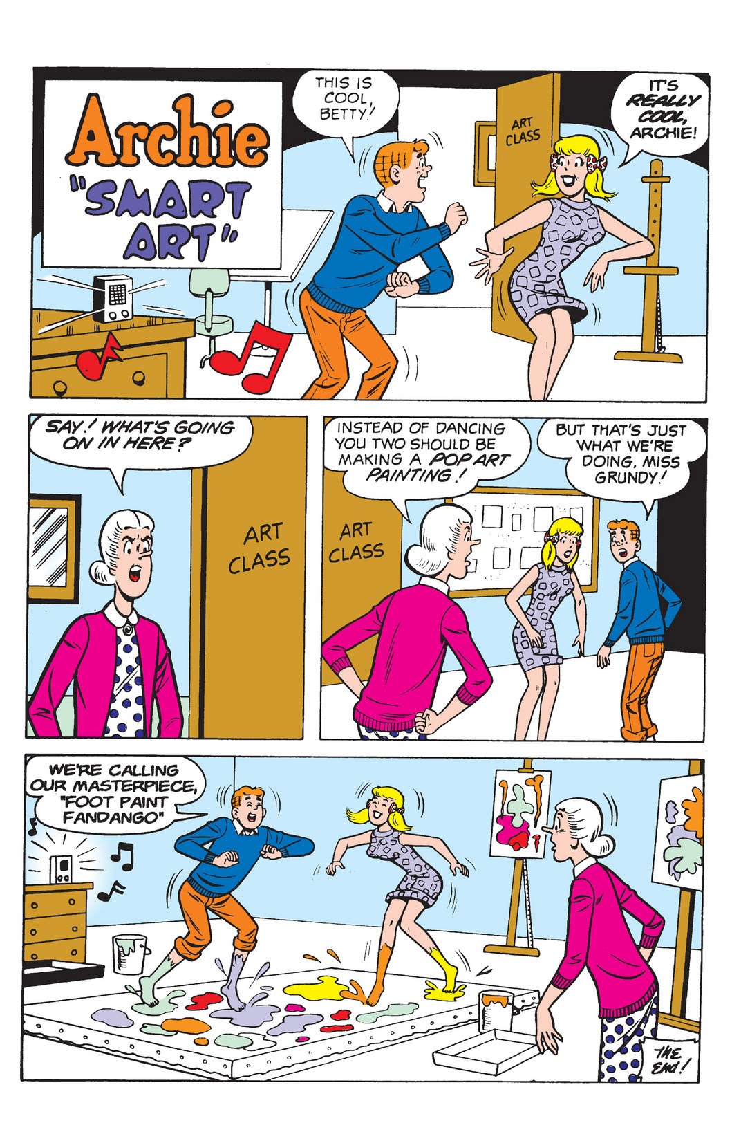 Read online Archie & Friends: Art Smarts comic -  Issue # TPB - 100