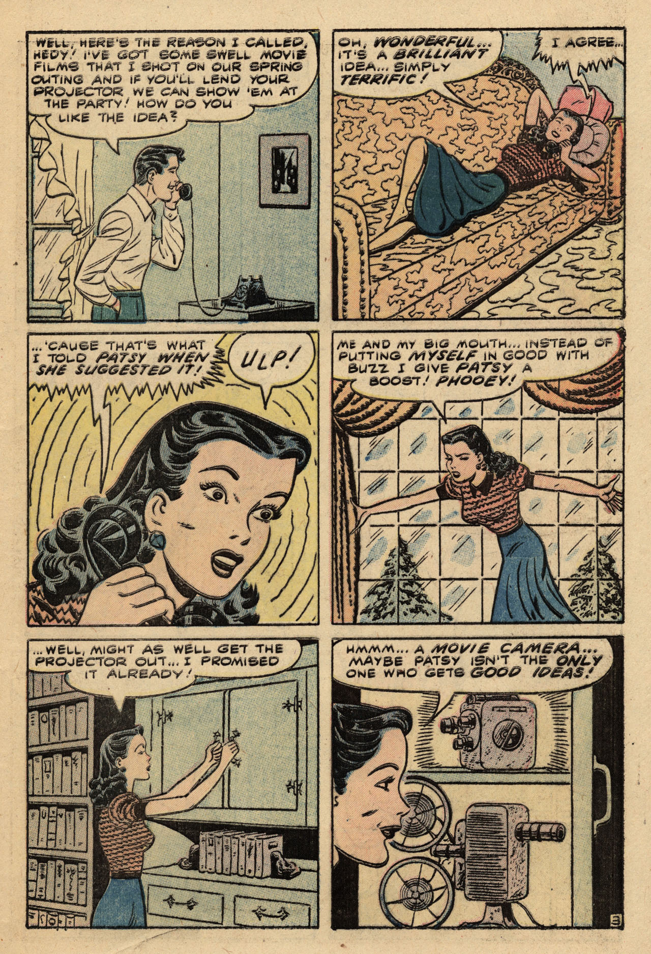 Read online Patsy Walker comic -  Issue #49 - 45