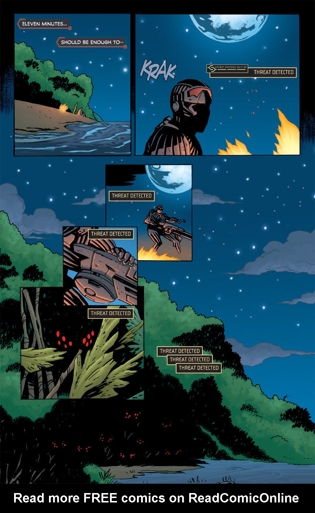 Read online Crysis comic -  Issue #1 - 20