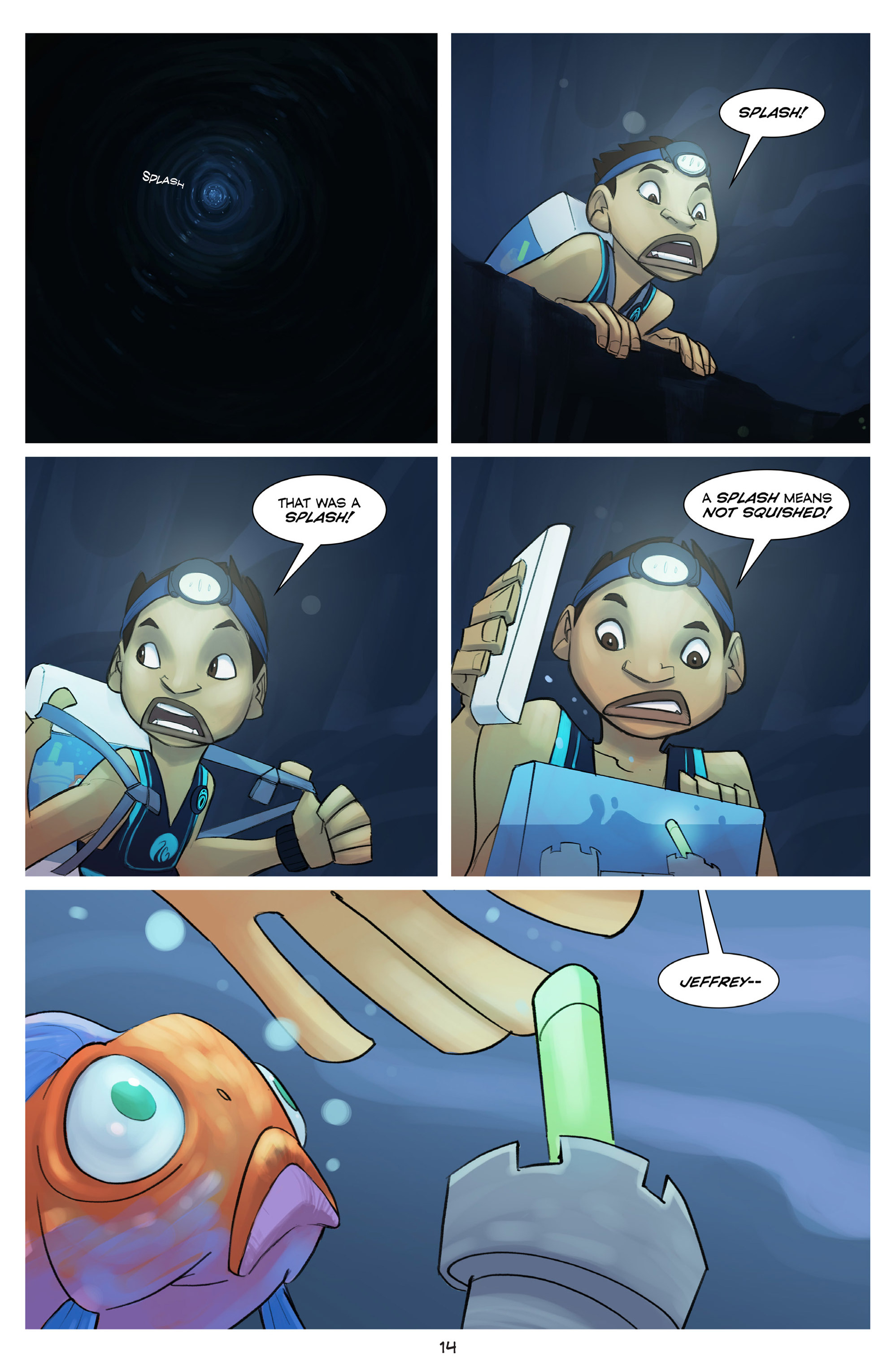 Read online The Deep: The Vanishing Island comic -  Issue #2 - 16