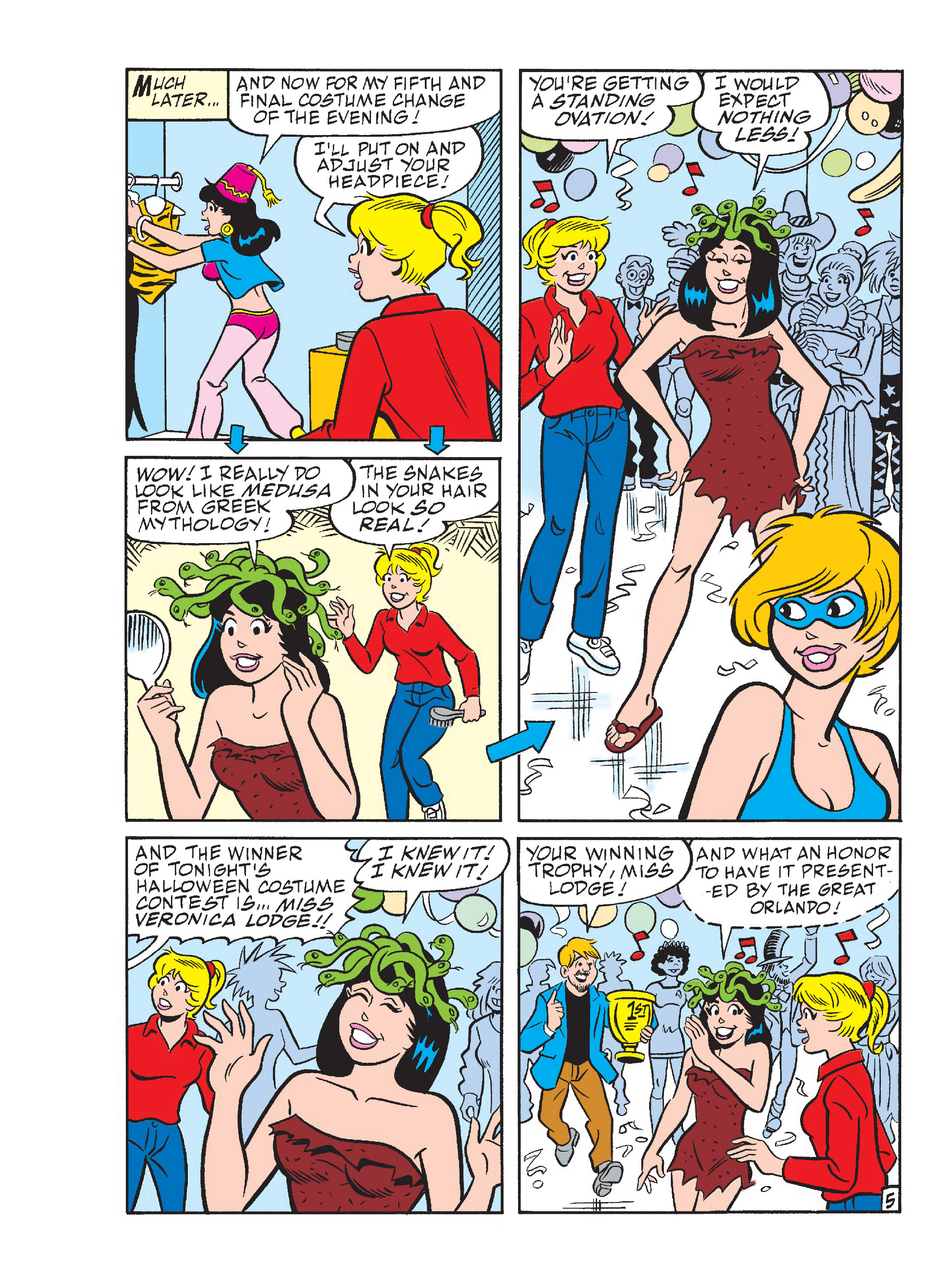 Read online Betty & Veronica Friends Double Digest comic -  Issue #251 - 180