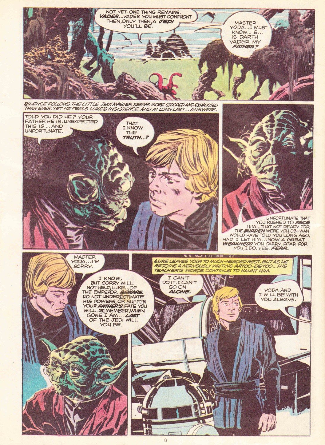 Read online Return of the Jedi comic -  Issue #4 - 8
