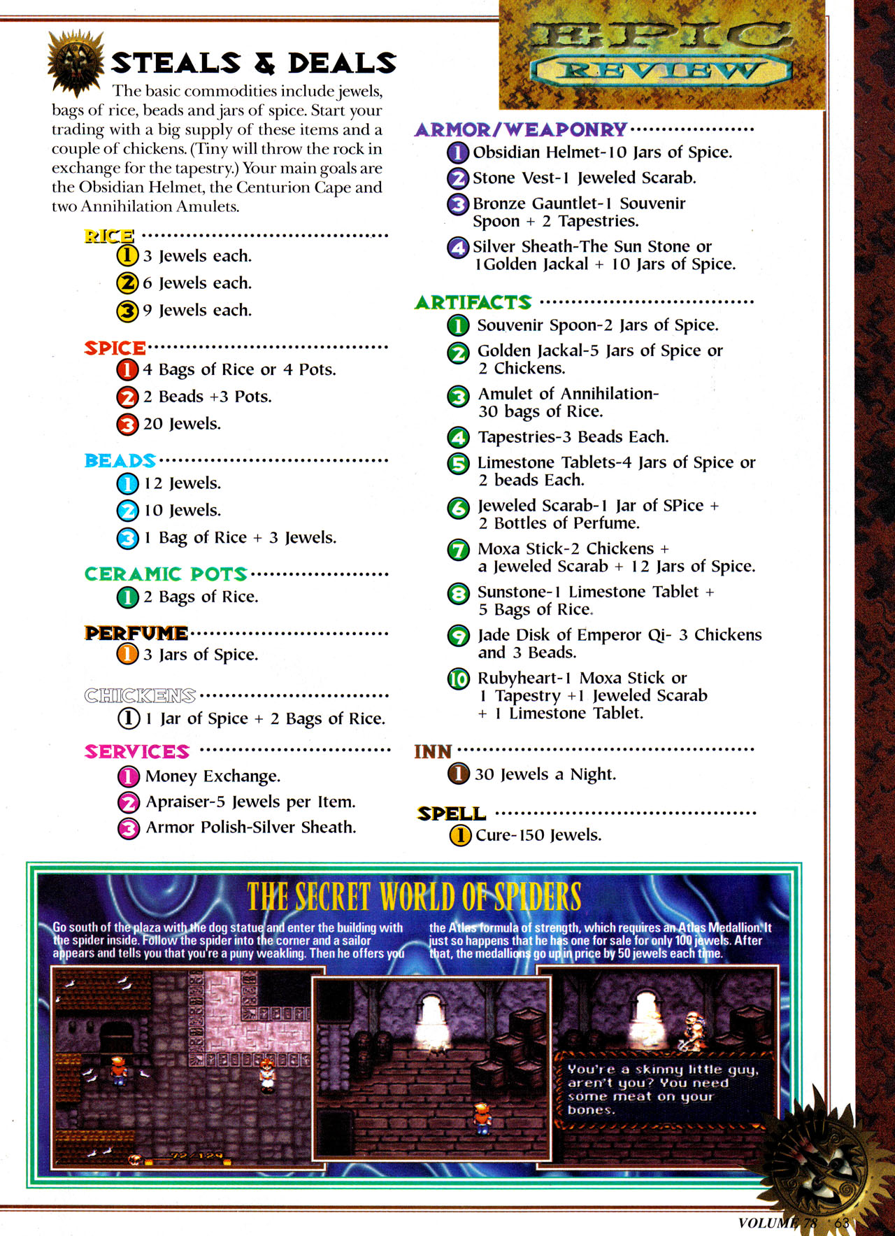 Read online Nintendo Power comic -  Issue #78 - 70