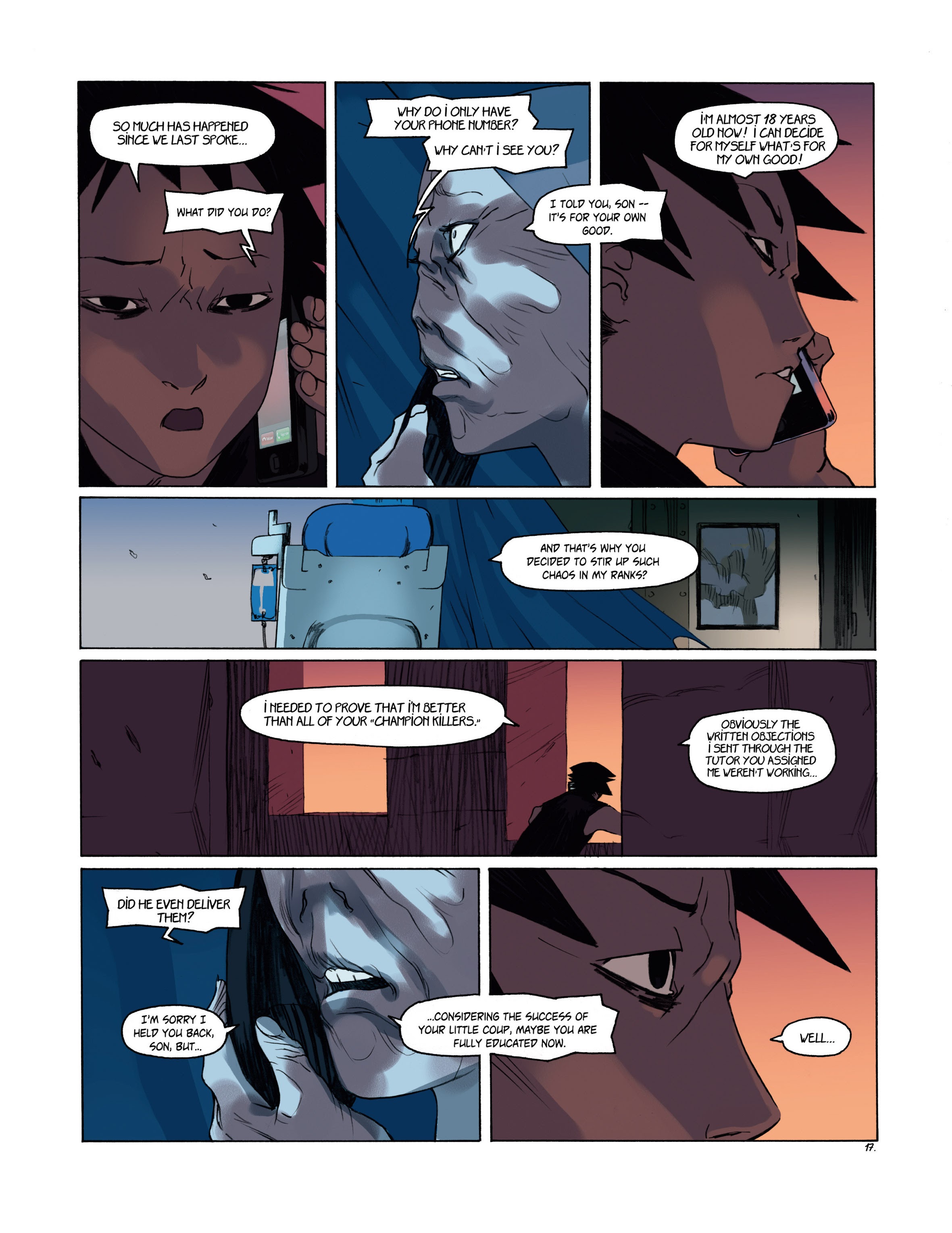 Read online Naja comic -  Issue #9 - 19