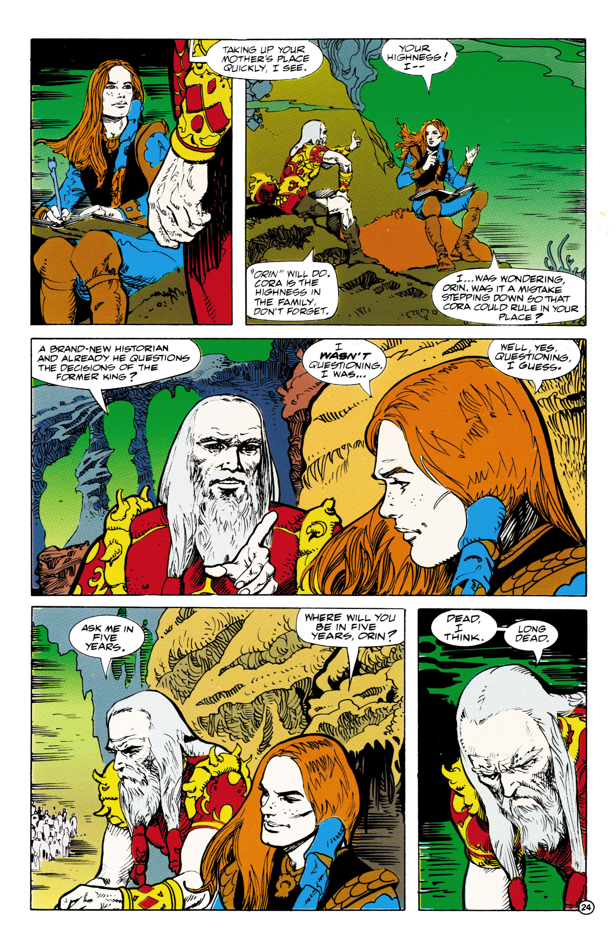 Read online The Atlantis Chronicles comic -  Issue #4 - 24