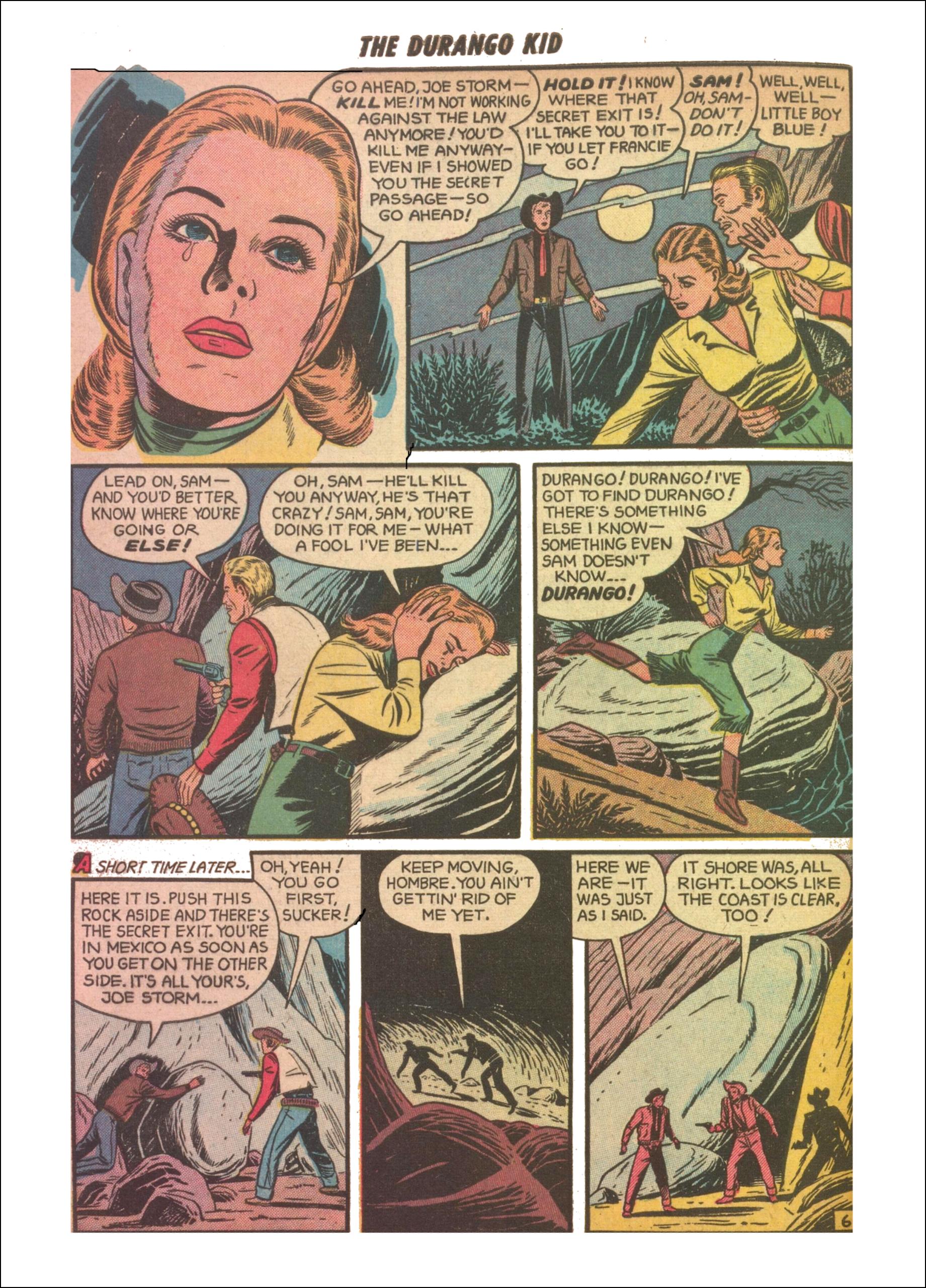 Read online Charles Starrett as The Durango Kid comic -  Issue #28 - 32