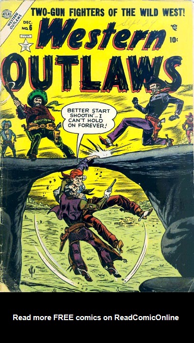 Read online Western Outlaws (1954) comic -  Issue #6 - 1