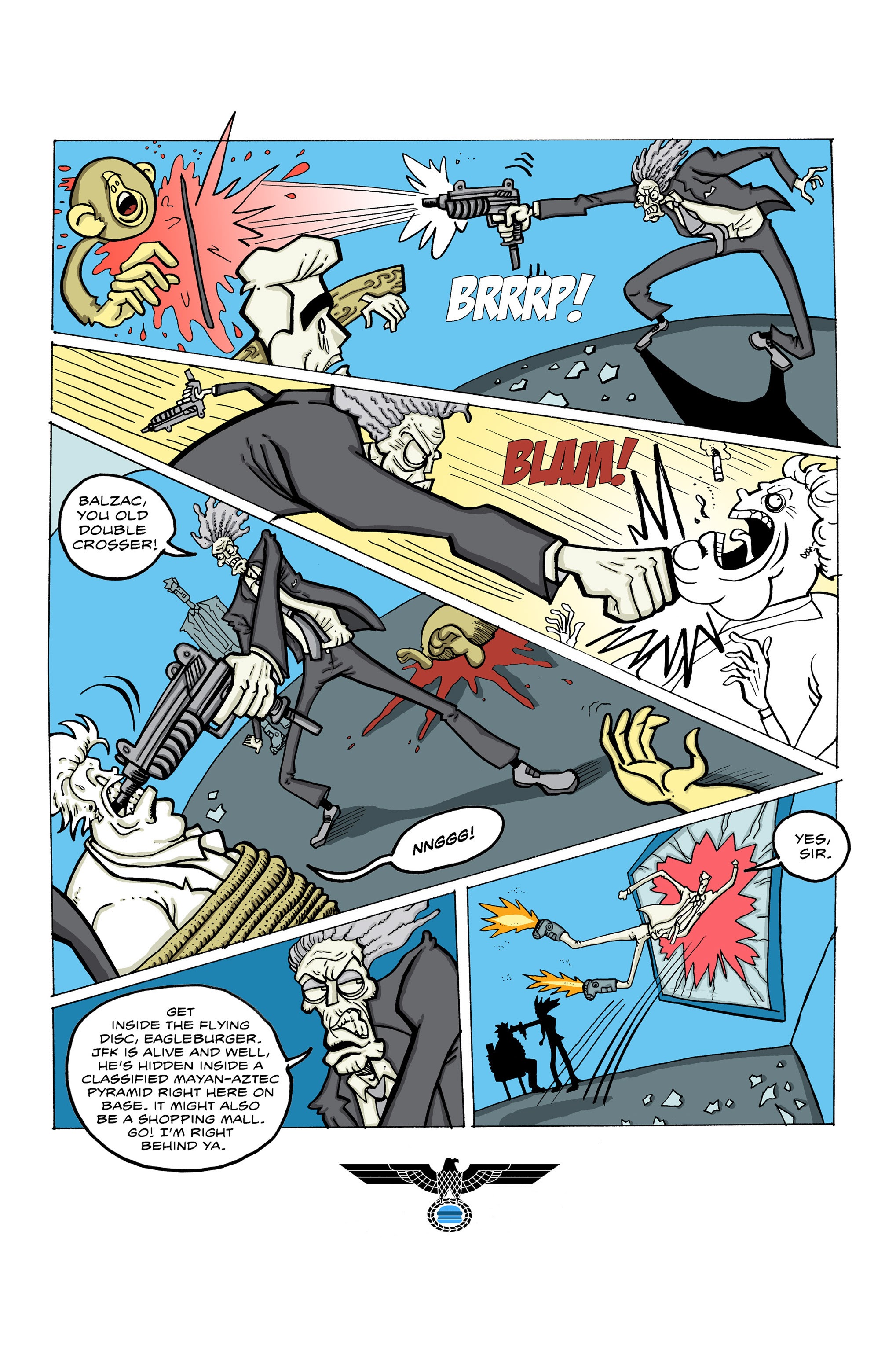 Read online Eagleburger comic -  Issue # TPB - 63