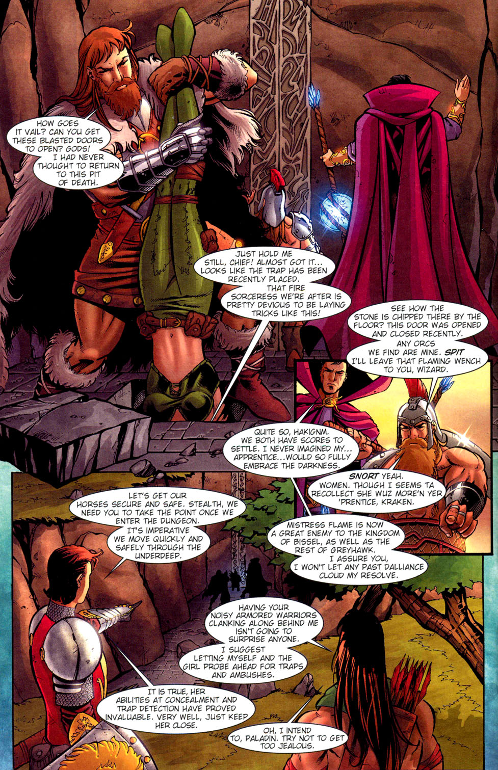 Read online Dungeons & Dragons: Tempests Gate comic -  Issue #4 - 4