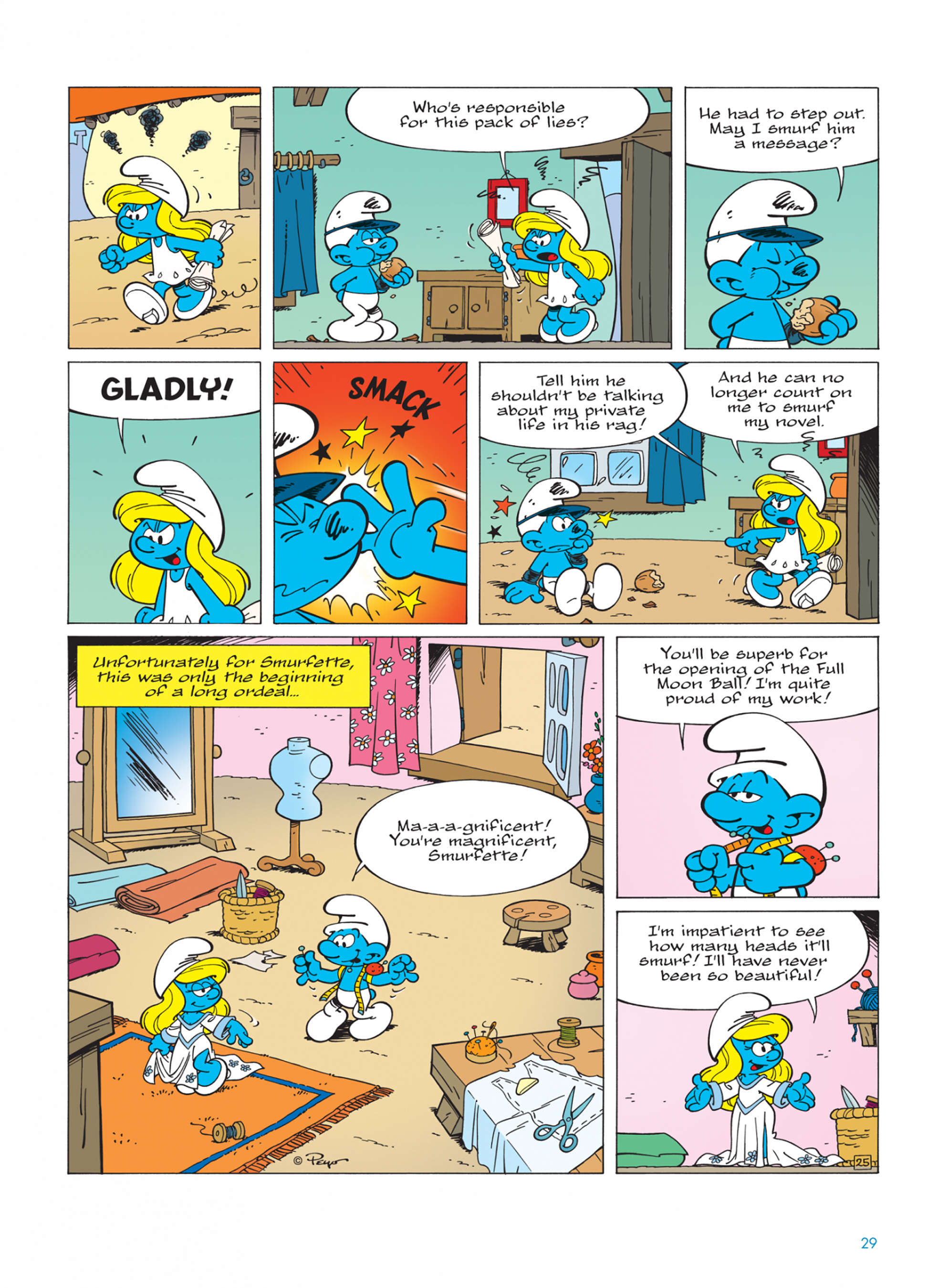Read online The Smurfs comic -  Issue #24 - 29