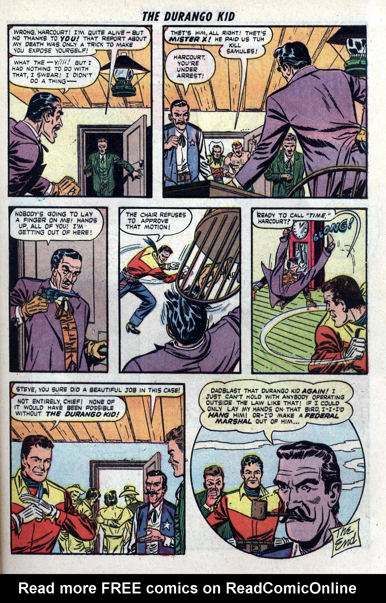 Read online Charles Starrett as The Durango Kid comic -  Issue #6 - 9