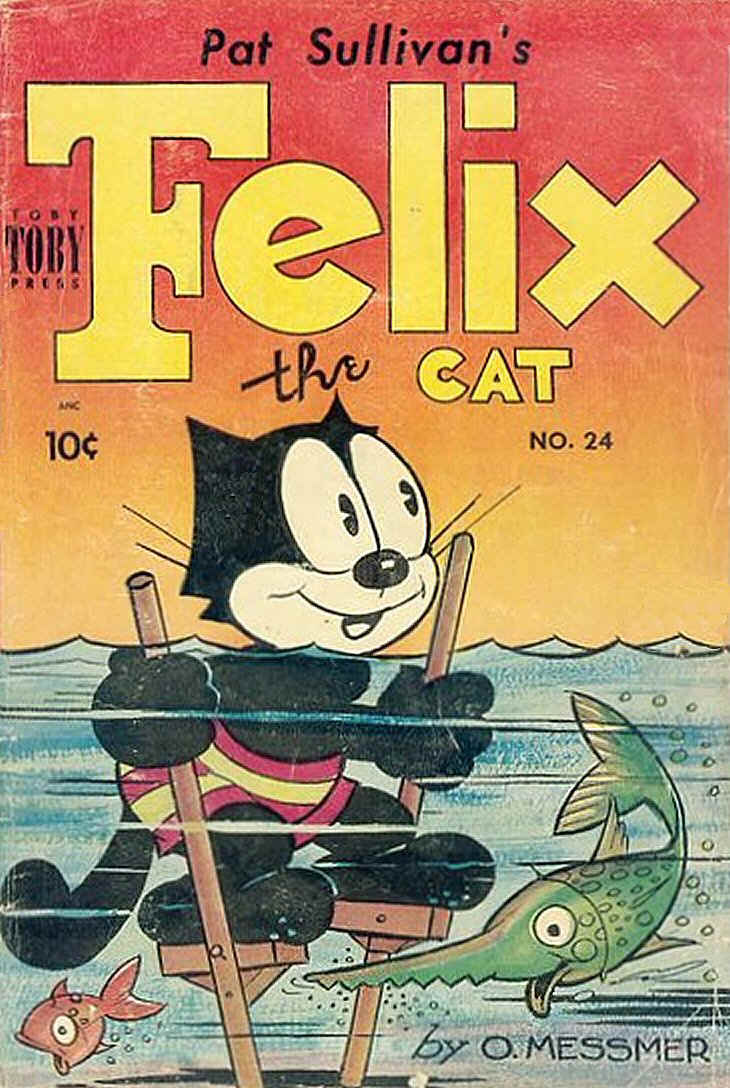 Read online Felix the Cat (1951) comic -  Issue #24 - 1