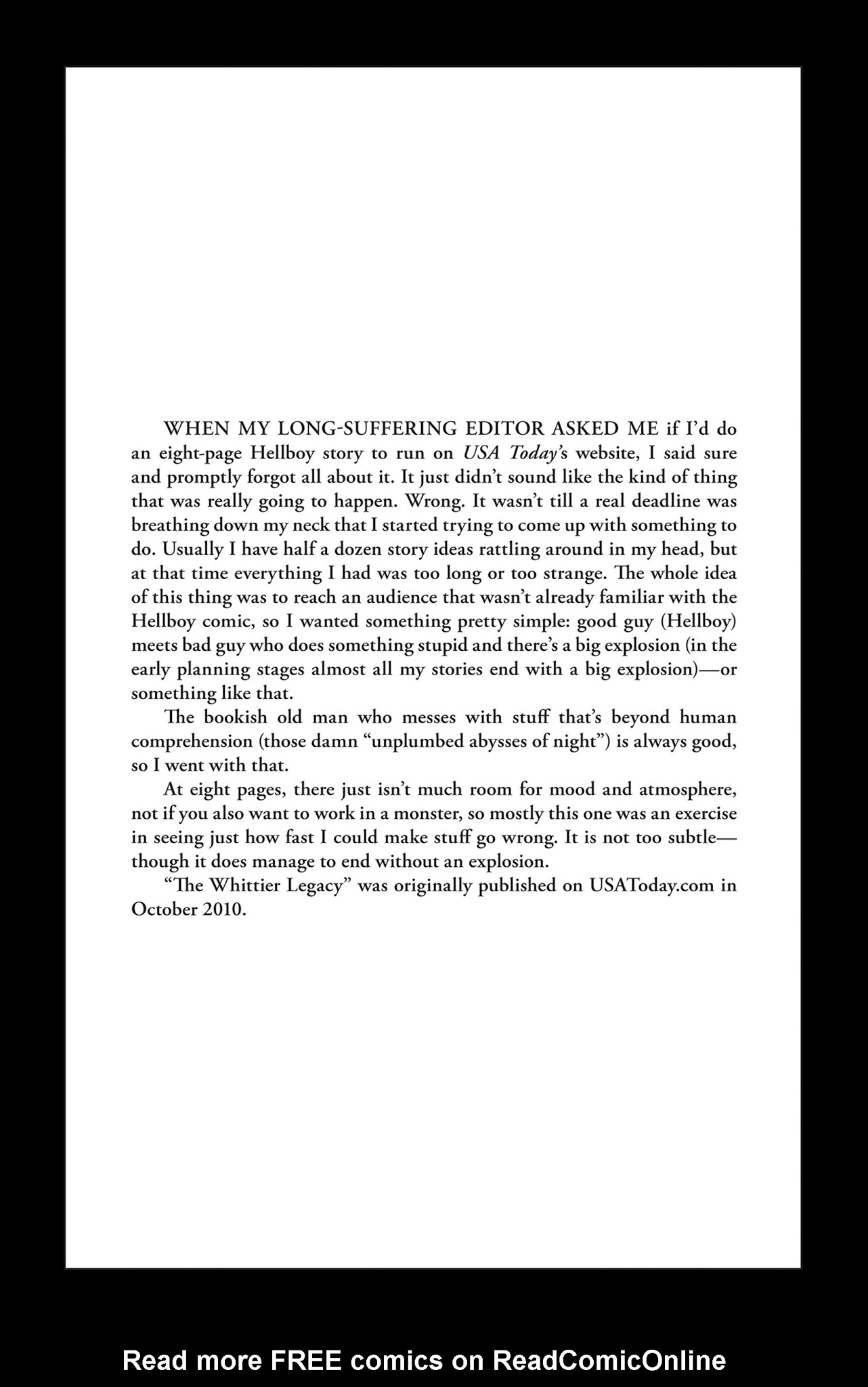 Read online Hellboy: The Bride Of Hell  and Others comic -  Issue # TPB - 145
