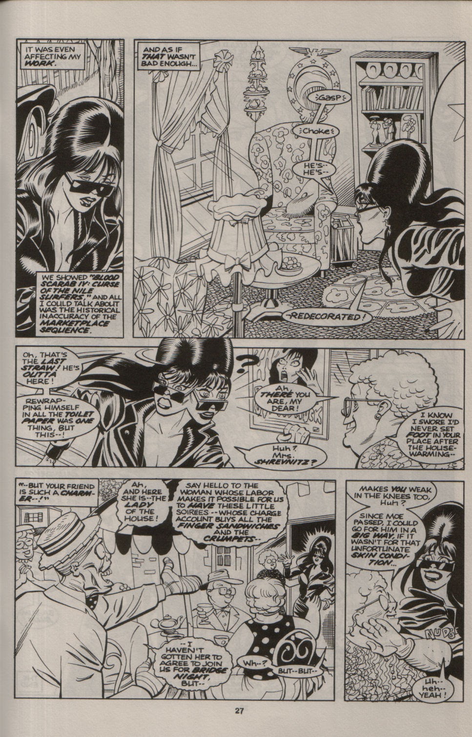 Read online Elvira, Mistress of the Dark comic -  Issue #12 - 26