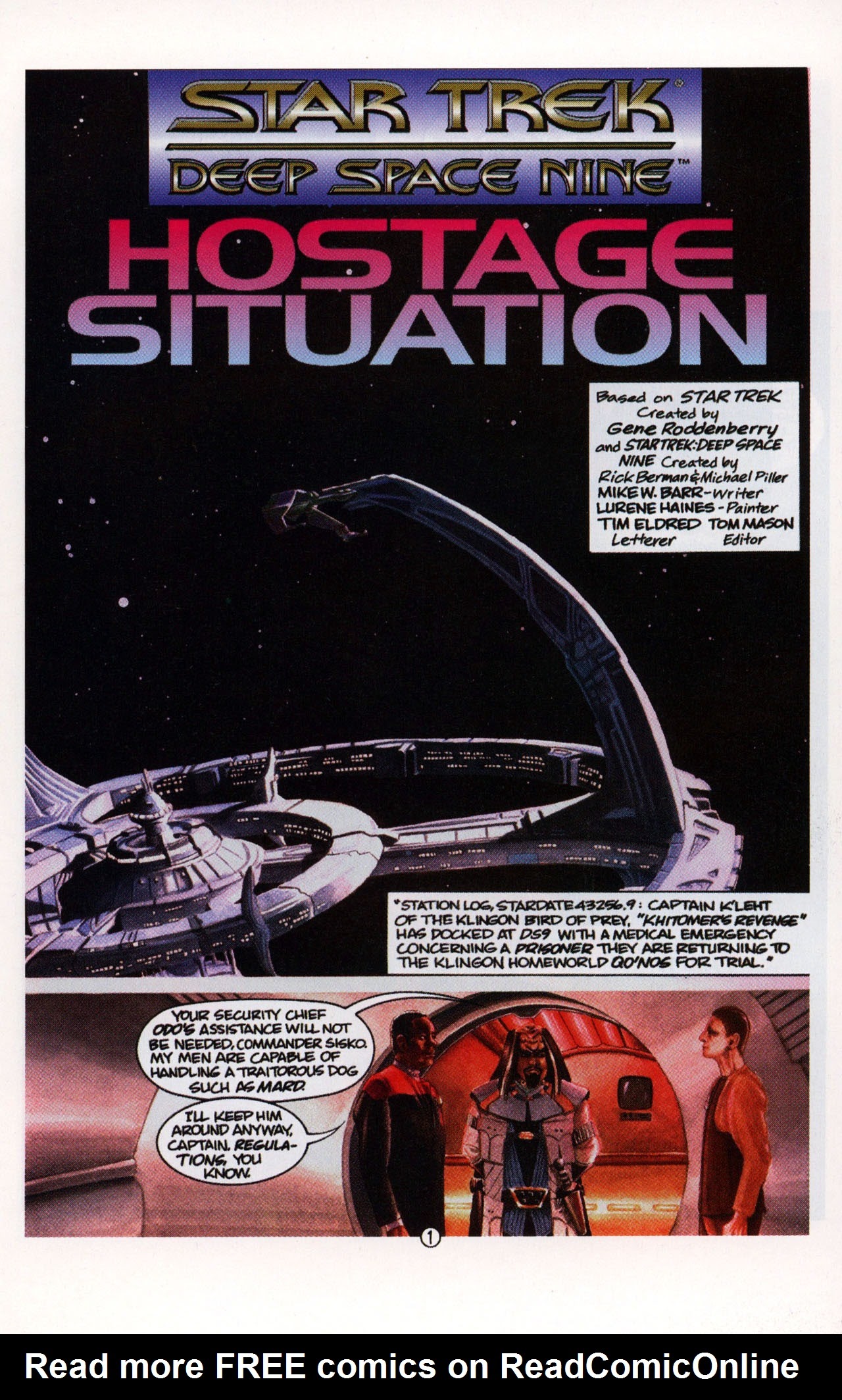 Read online Star Trek: Deep Space Nine Limited Edition Preview comic -  Issue #2 - 3