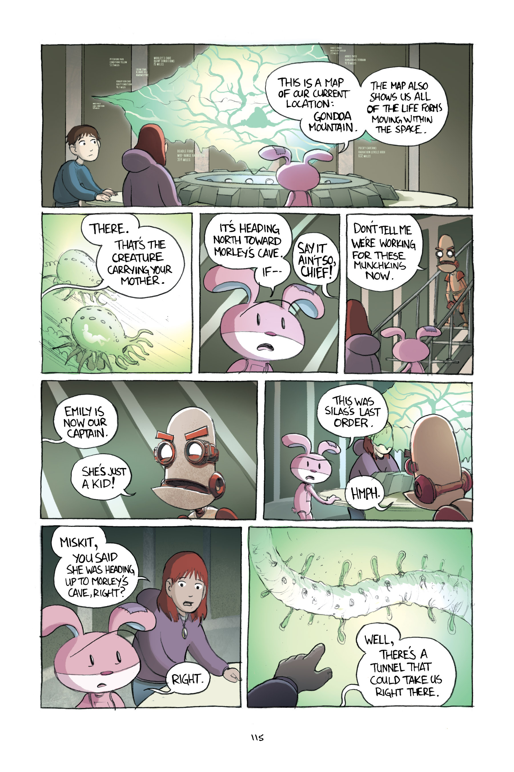Read online Amulet comic -  Issue #1 - 119