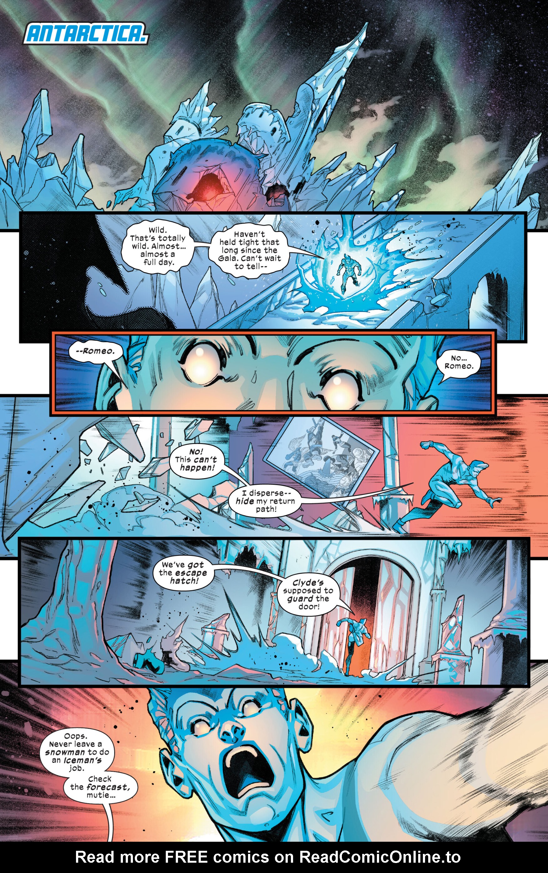Read online Astonishing Iceman comic -  Issue #4 - 23
