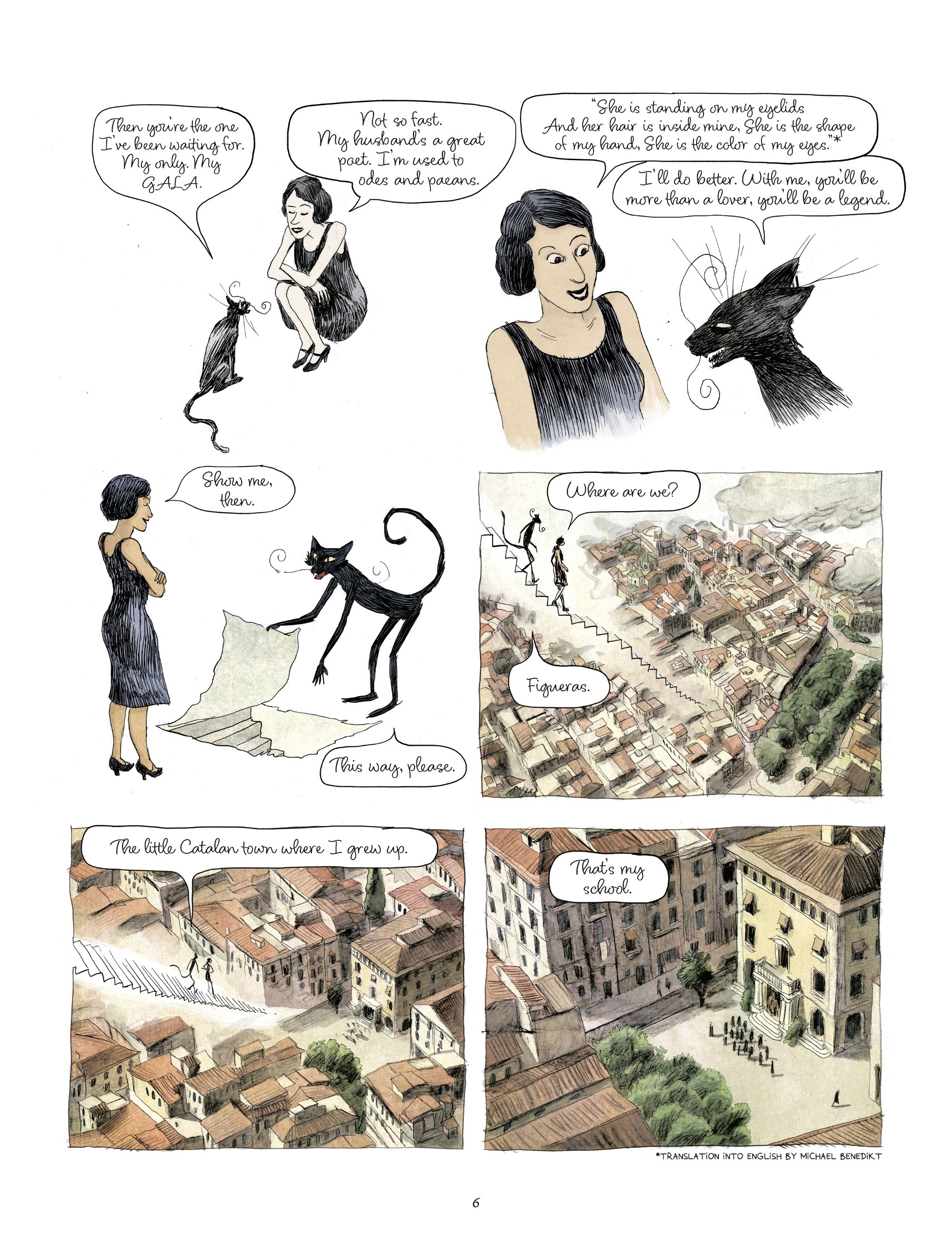 Read online Dalí: Before Gala comic -  Issue # TPB - 8