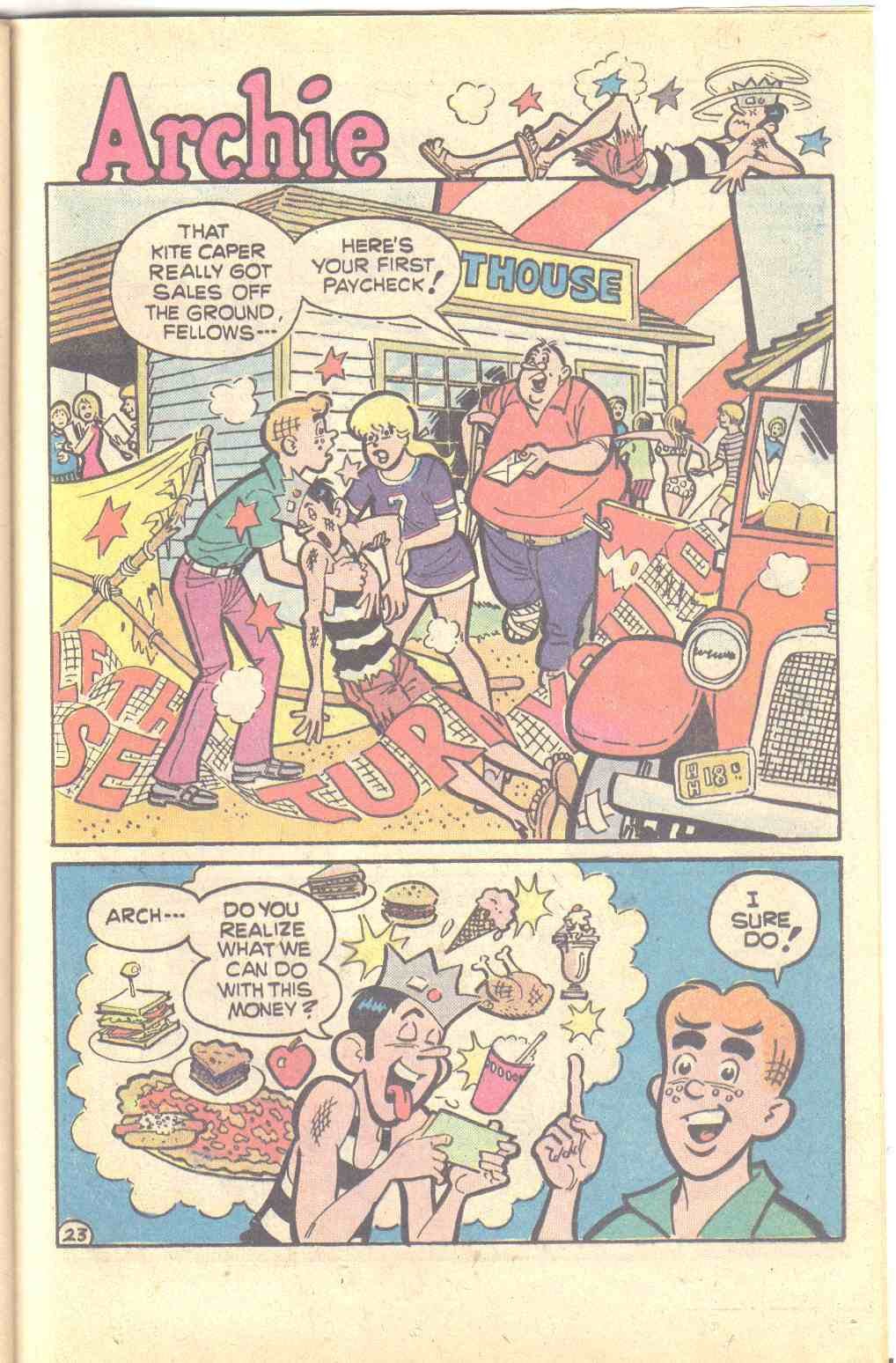 Read online Archie Gets a Job comic -  Issue # Full - 25