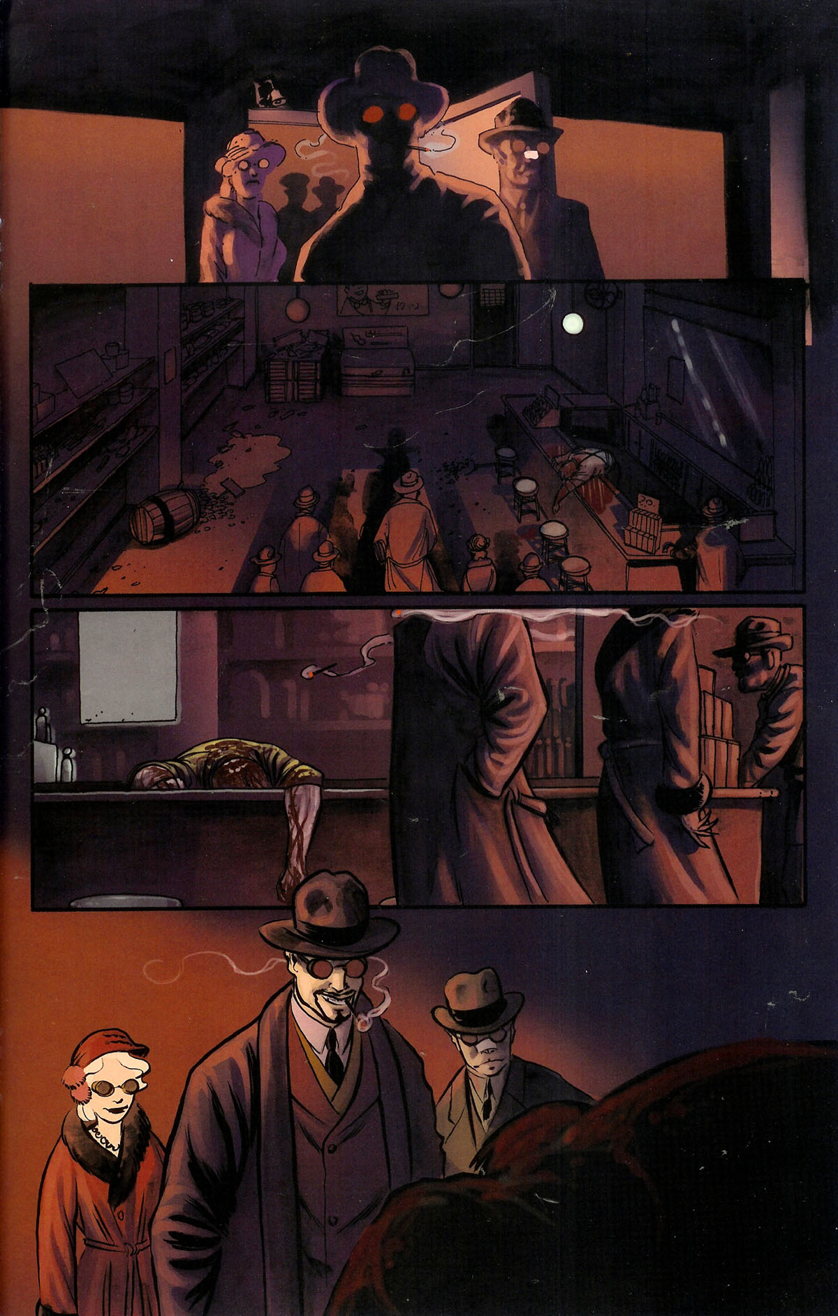 Read online Dracula vs Capone comic -  Issue # Full - 16