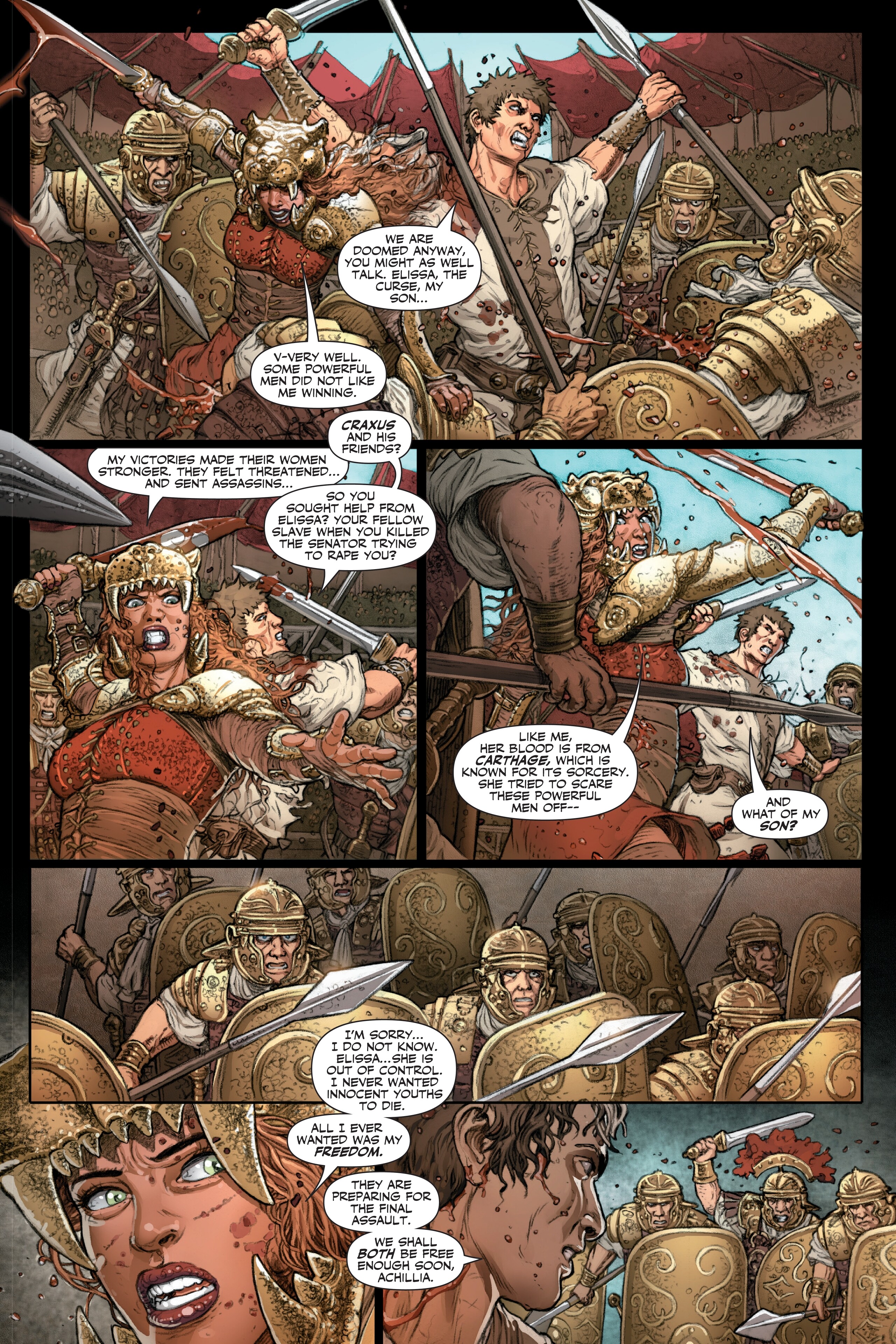 Read online Britannia comic -  Issue # _Deluxe Edition (Part 2) - 64