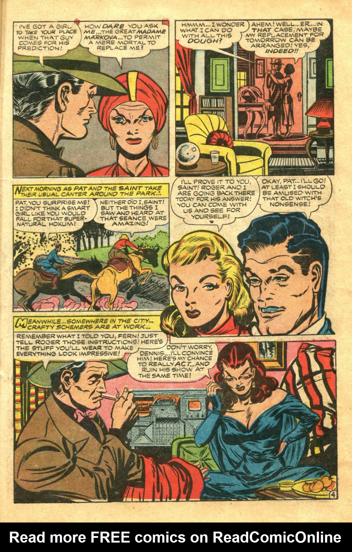 Read online The Saint (1947) comic -  Issue #7 - 27