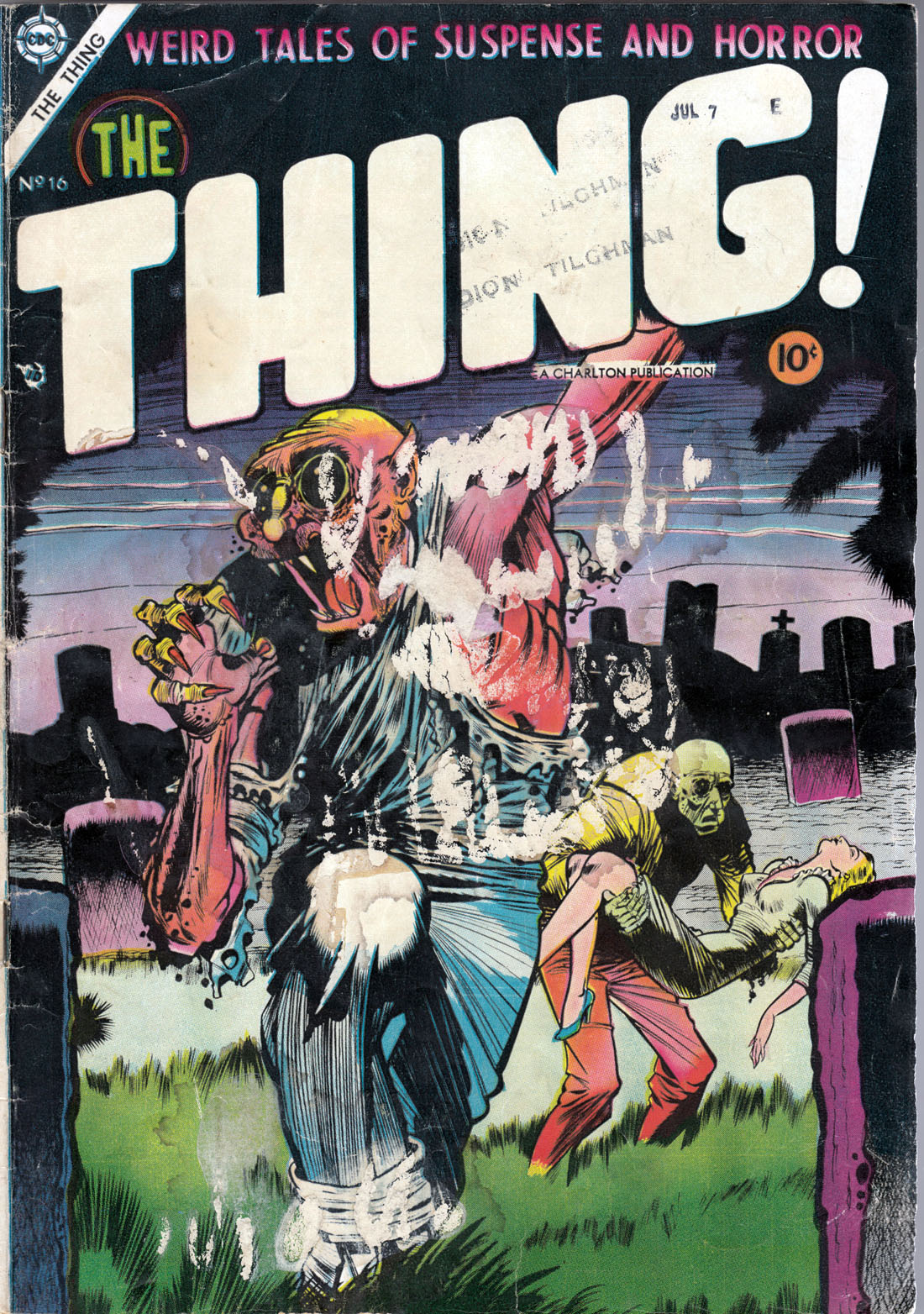 Read online The Thing! (1952) comic -  Issue #16 - 1