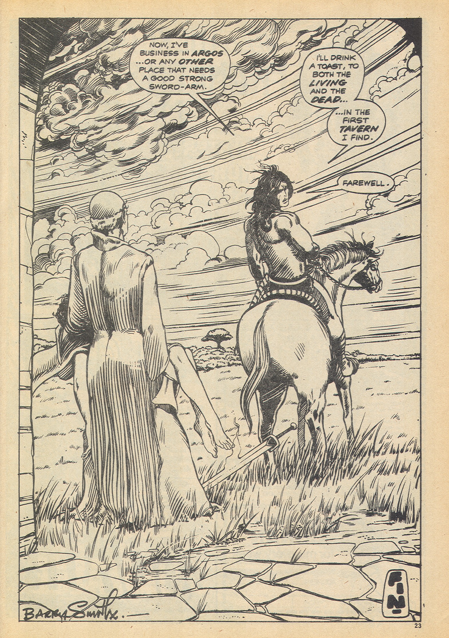 Read online The Savage Sword of Conan (1975) comic -  Issue #16 - 23
