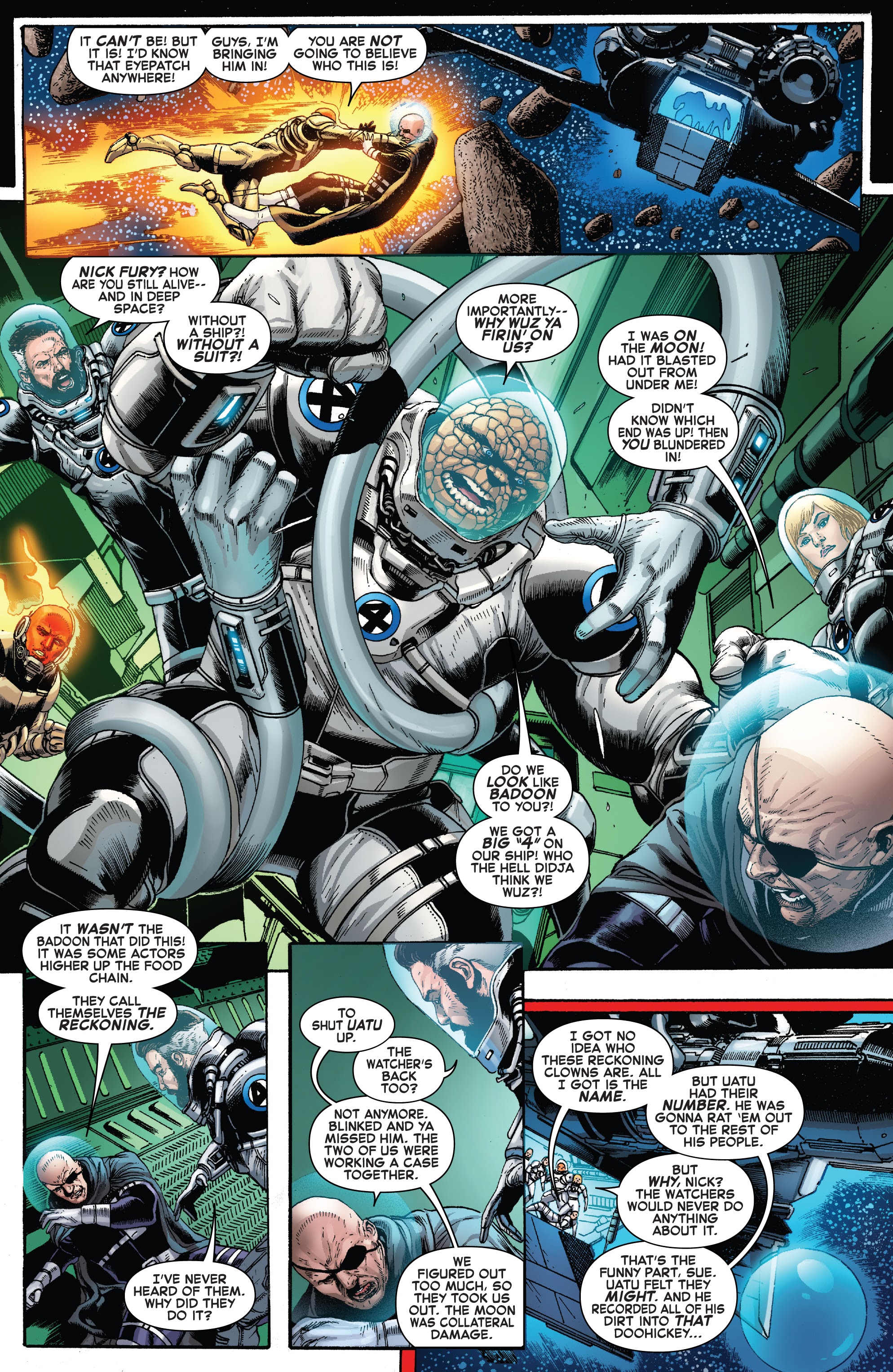 Read online Fantastic Four: Reckoning War Alpha comic -  Issue #1 - 21