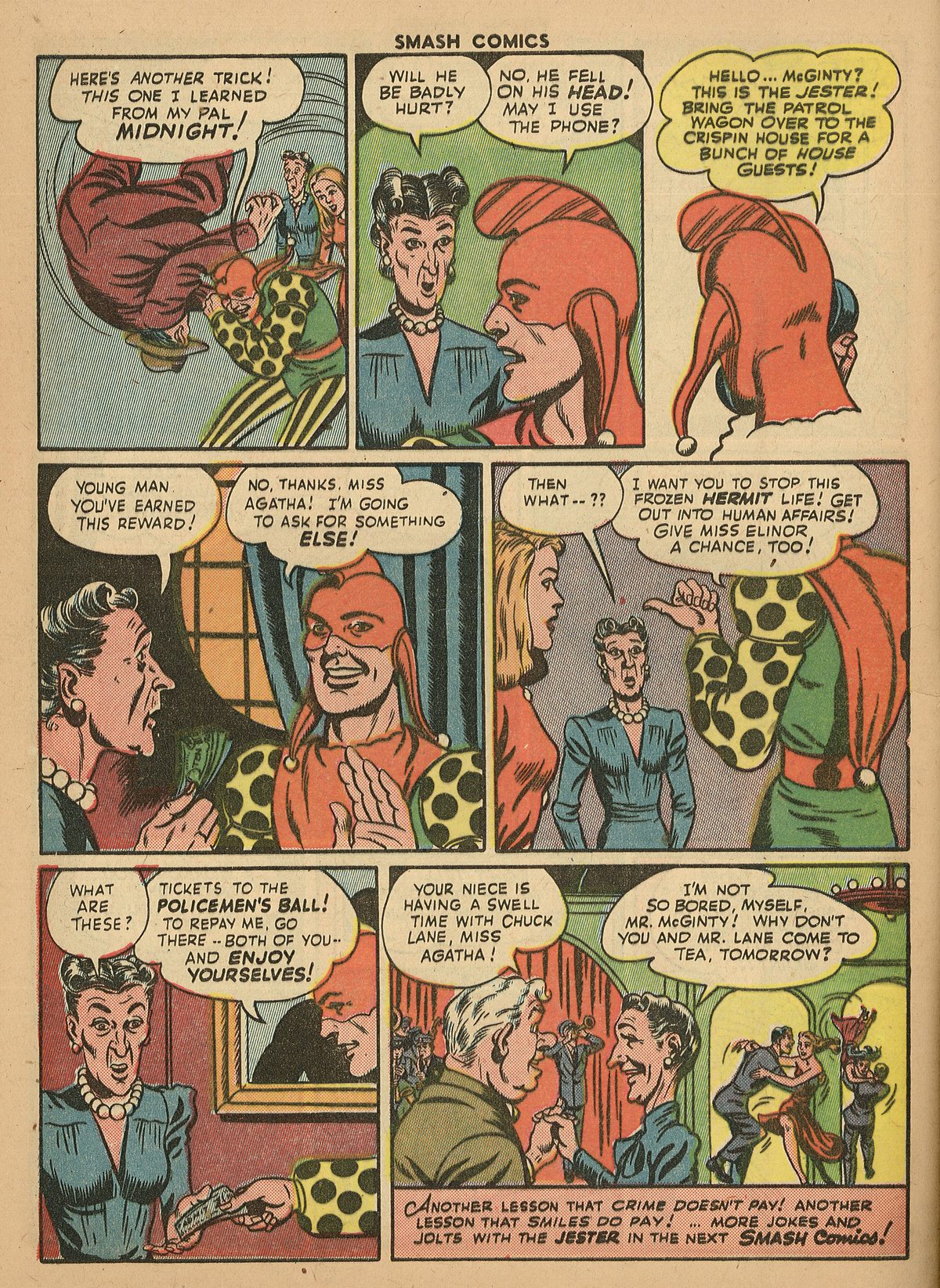 Read online Smash Comics comic -  Issue #51 - 58