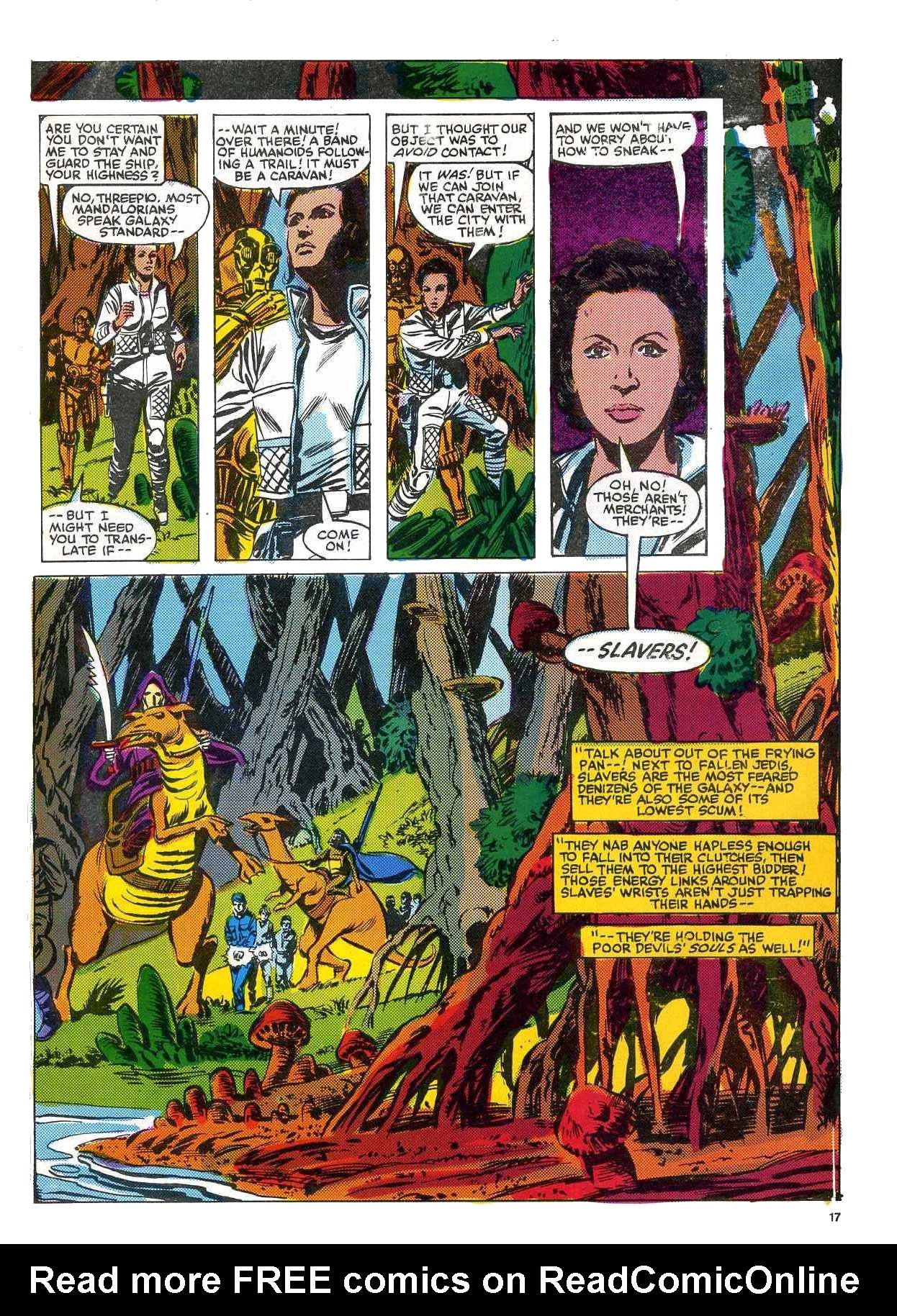 Read online Return of the Jedi comic -  Issue #140 - 17