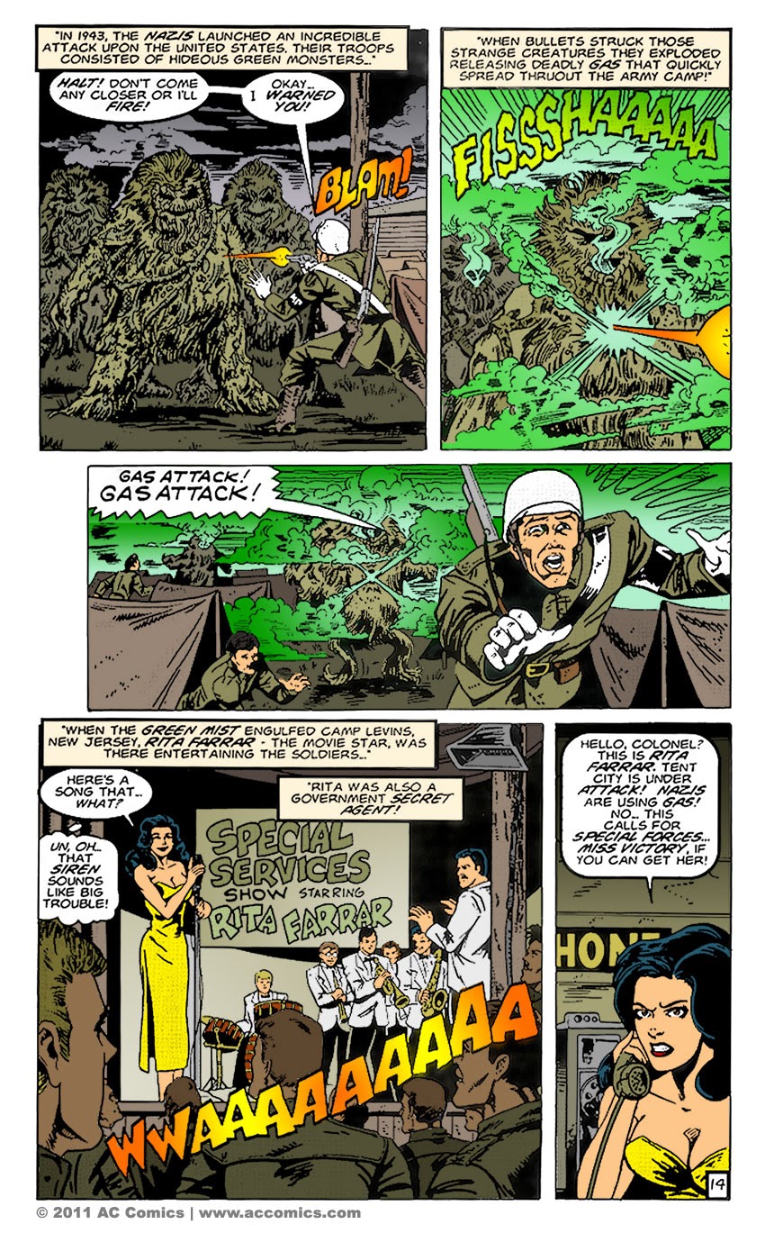 Read online Femforce: Origins comic -  Issue # Full - 14