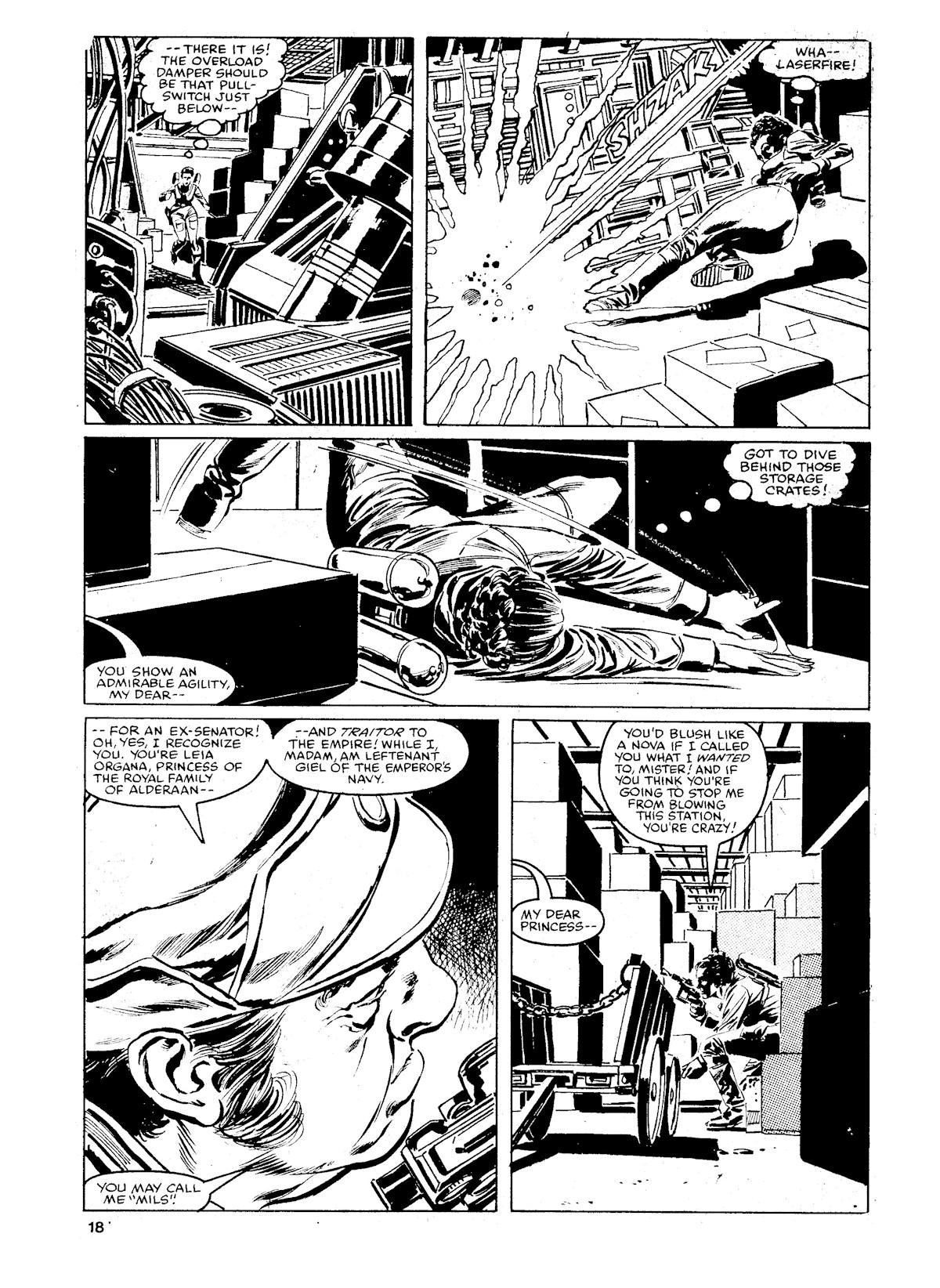 Read online Star Wars Weekly comic -  Issue #165 - 18