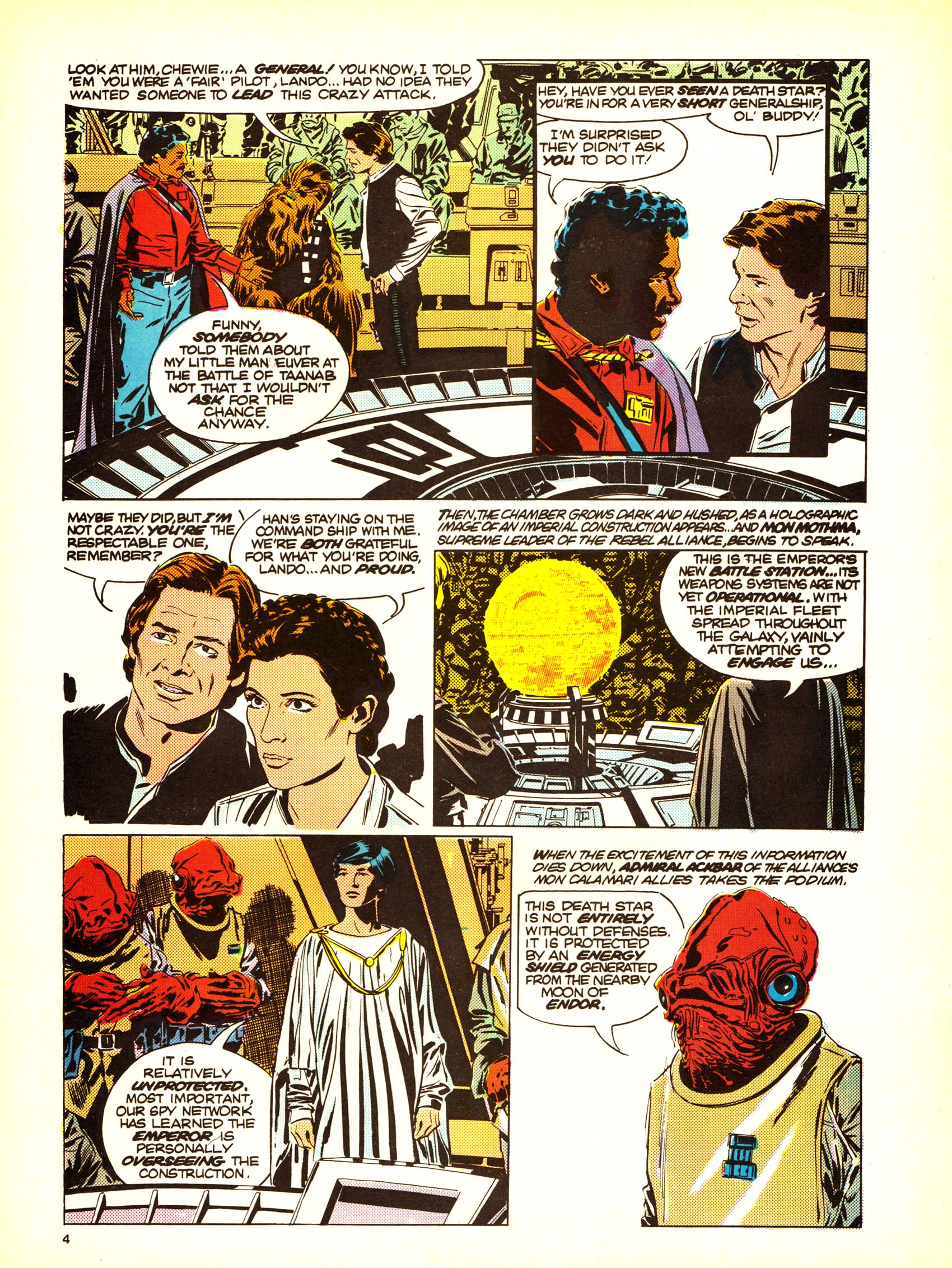 Read online Return of the Jedi comic -  Issue #153 - 4