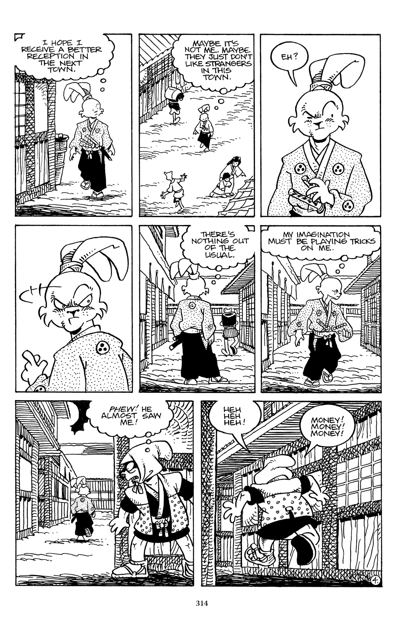 Read online The Usagi Yojimbo Saga comic -  Issue # TPB 7 - 309